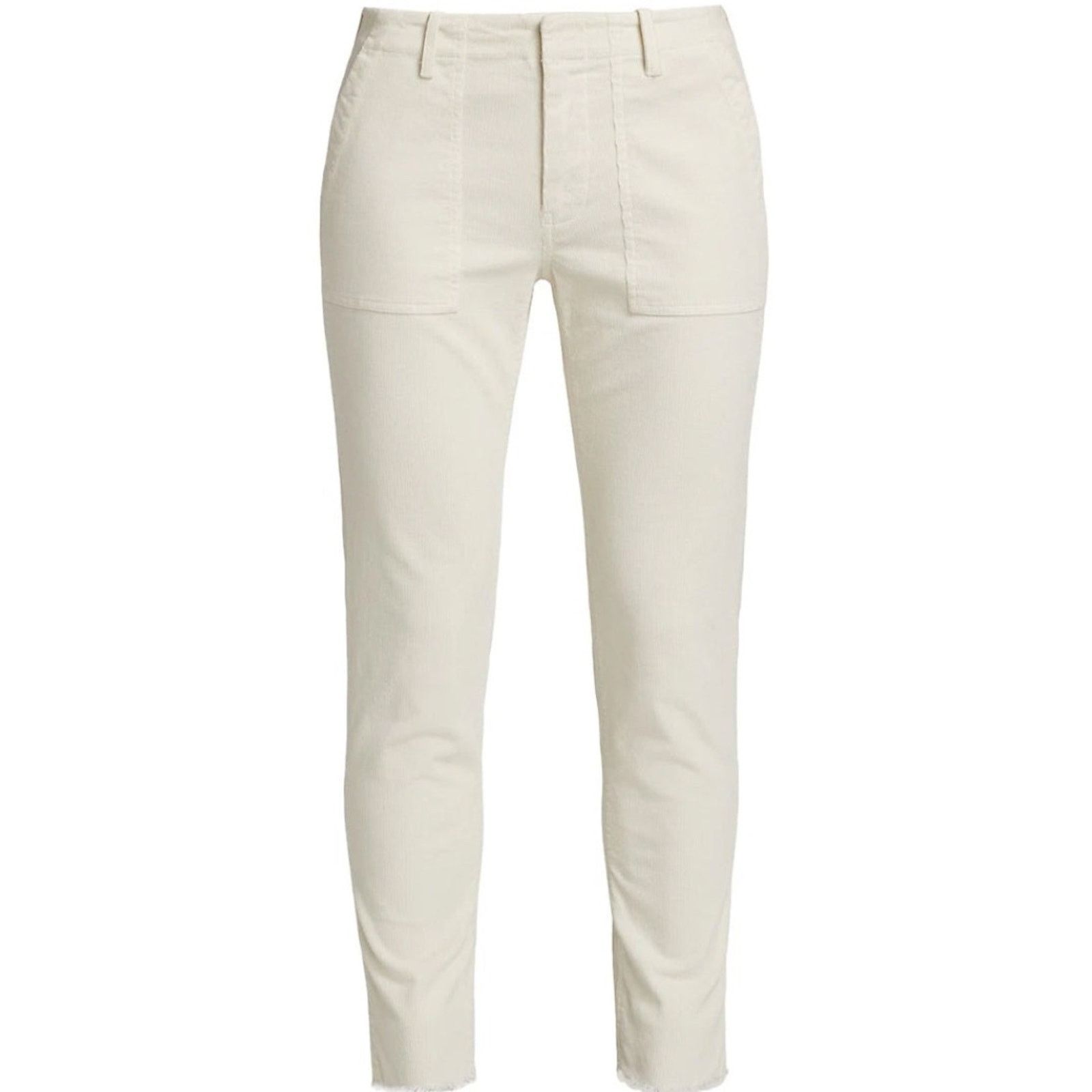 Nili Lotan NILI LOTAN $390 Jenna Corduroy Pant Winter White Womens 8 Size 30" / US 8 / IT 44 - 4 Thumbnail