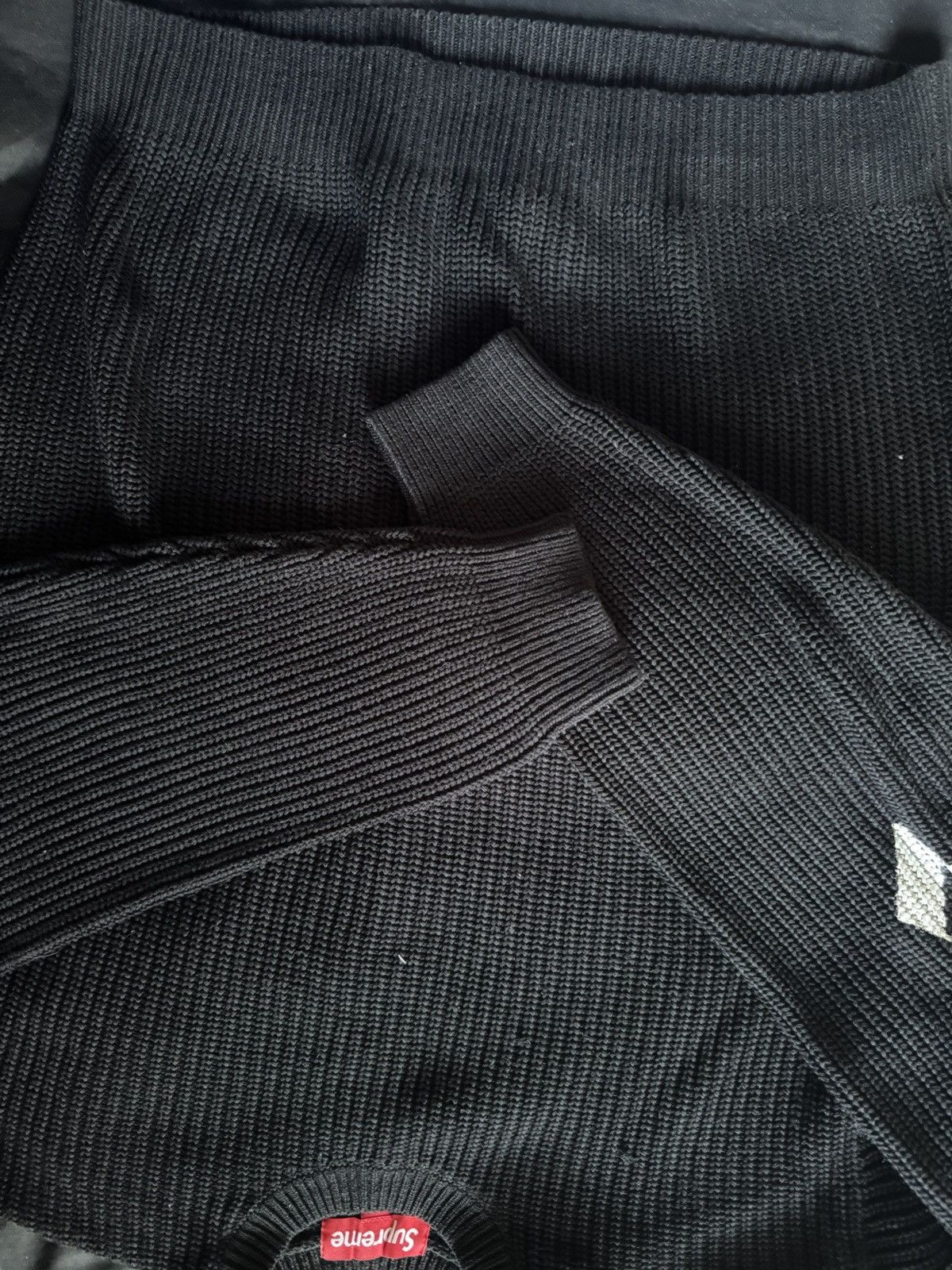 Supreme Supreme knit sweater black size medium Size US M / EU 48-50 / 2 - 9 Thumbnail