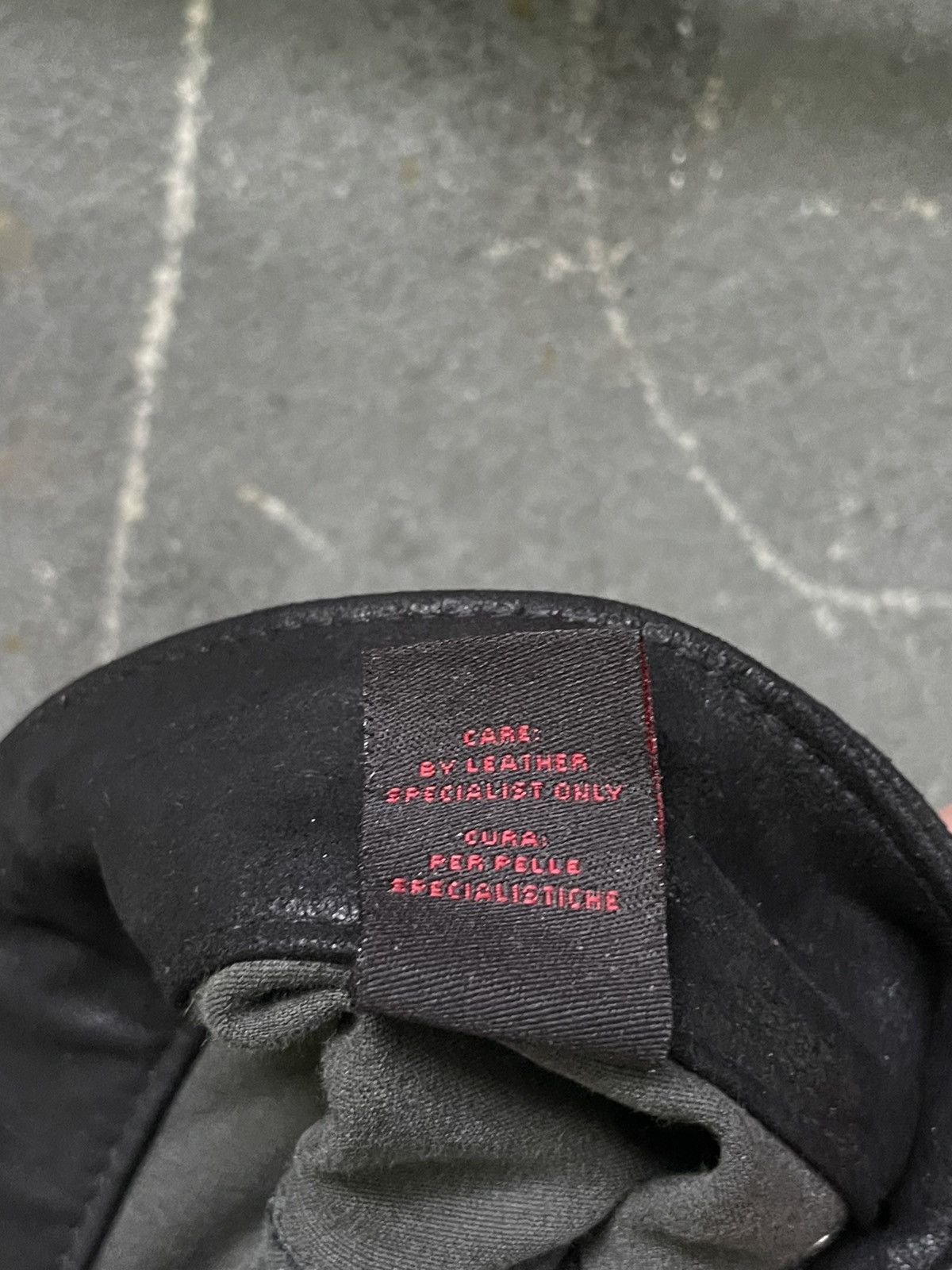 Rta Road To Awe R+ A Leather Pants Zipper Avant Garde Black RARE Size 28" / US 6 / IT 42 - 17 Thumbnail
