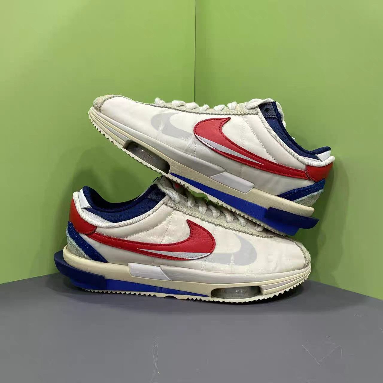 Nike Sacai x Nike Zoom Cortez K15 Size US 10 / EU 43 - 2 Thumbnail