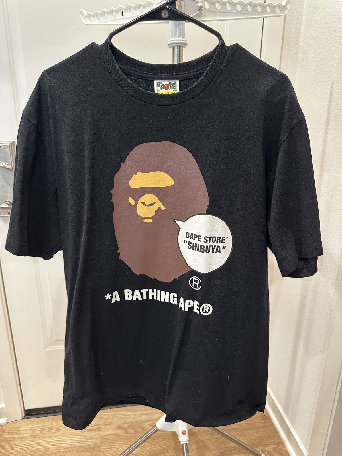 Bape Shibuya Store Tee Size US XL / EU 56 / 4 - 1 Thumbnail