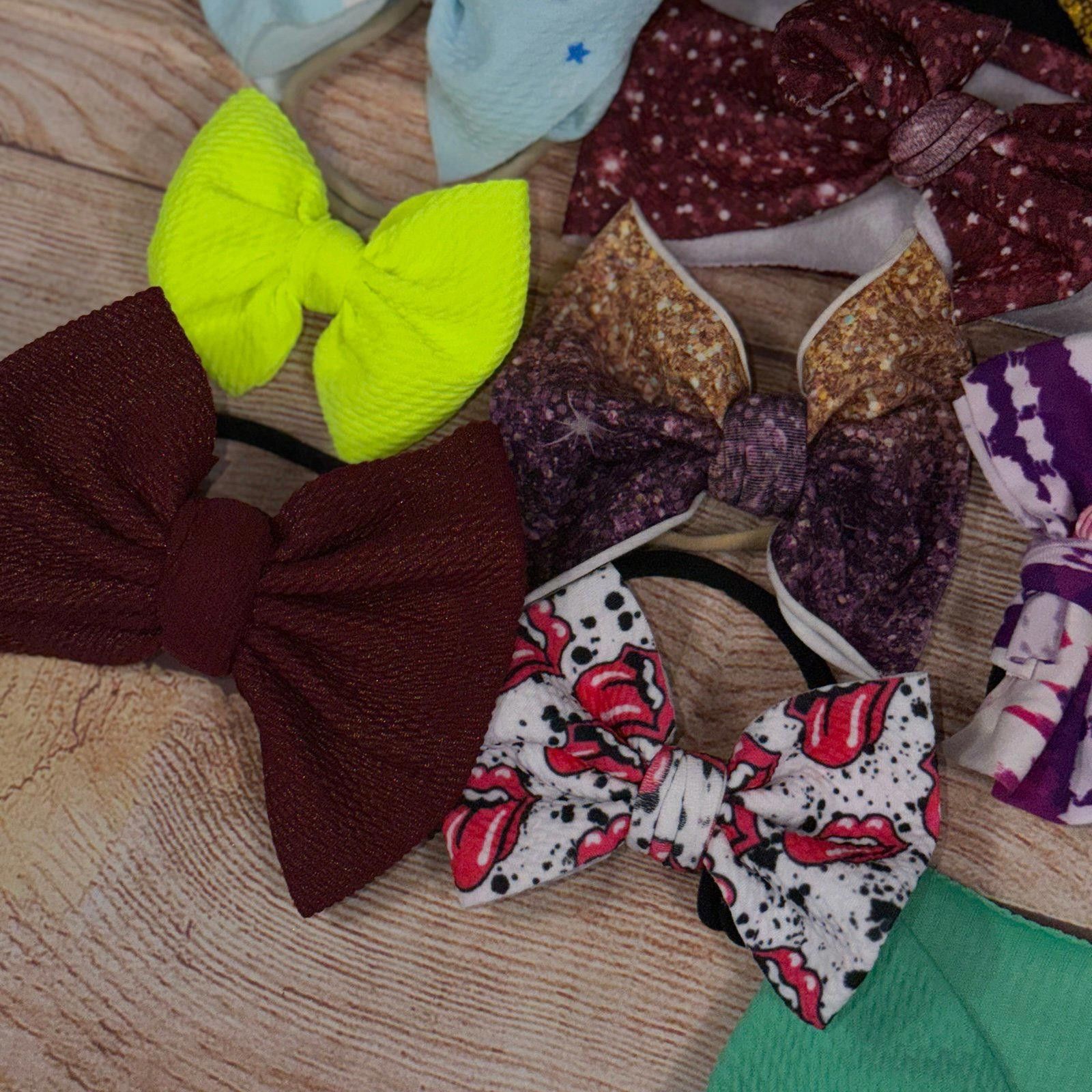 Other Assorted Baby and Toddler Headbands with Bows Size ONE SIZE - 6 Thumbnail