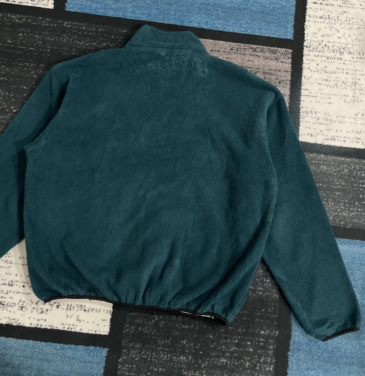 Vintage × Woolrich Woolen Mills Vintage Woolrich Half Button Fleece Jacket Size US XL / EU 56 / 4 - 10 Thumbnail