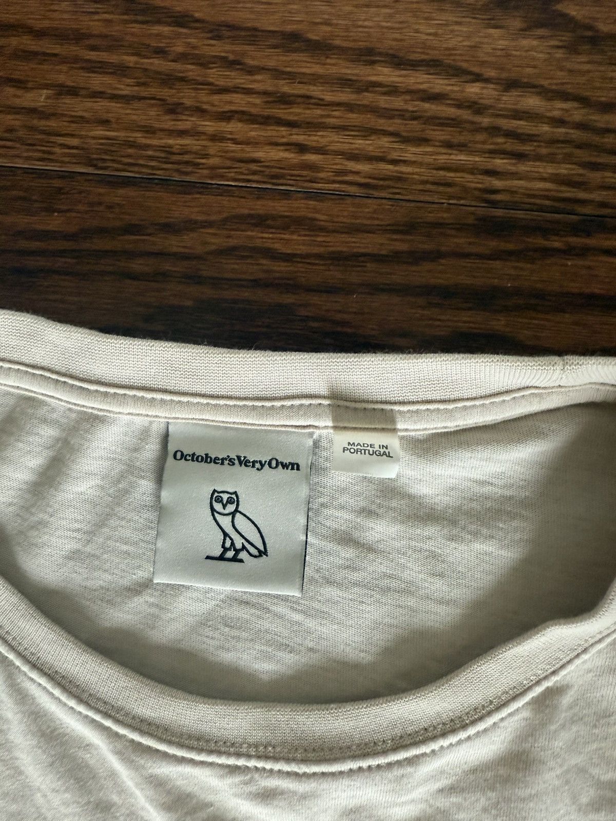 October's Very Own Octobers Very Own OVO Long Sleeve T Shirt Size Large Cream Size US L / EU 52-54 / 3 - 3 Thumbnail