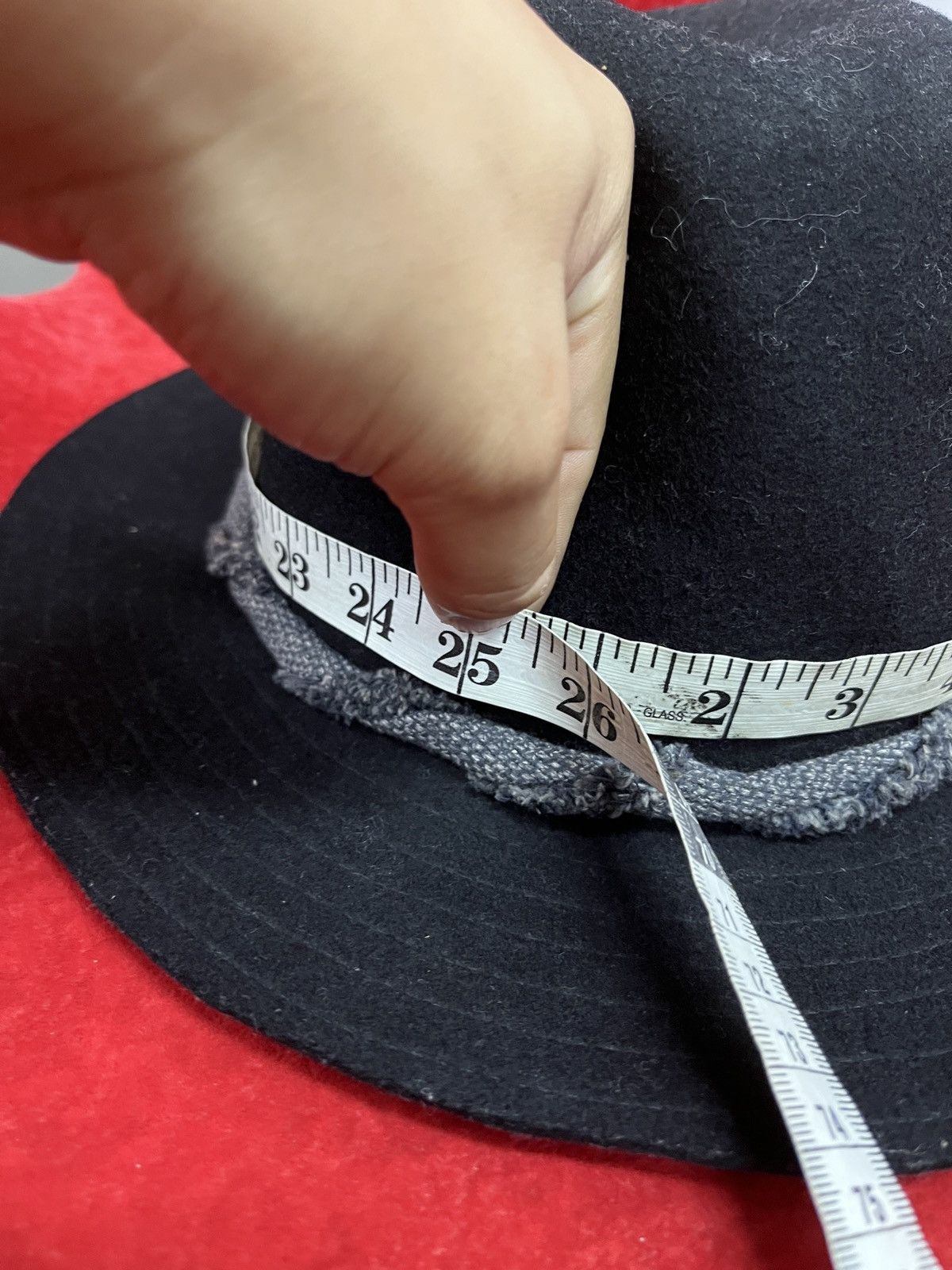 Visvim Blue Blue Japan RRL Hedi Slimane The Soloist Wool Fedora Hat Size ONE SIZE - 11 Thumbnail