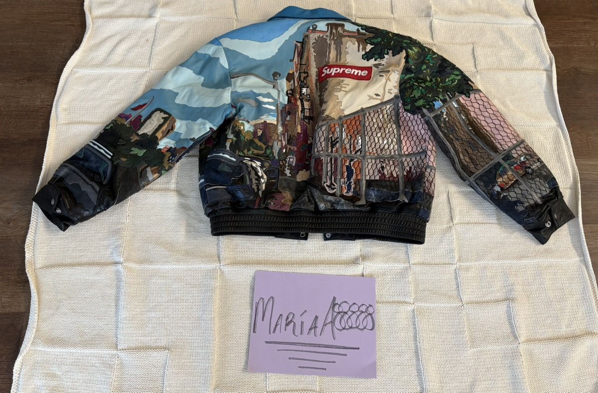 Supreme JEFF HAMILTON x SUPREME RIDGE STREET LEATHER JACKET Size US M / EU 48-50 / 2 - 16 Thumbnail