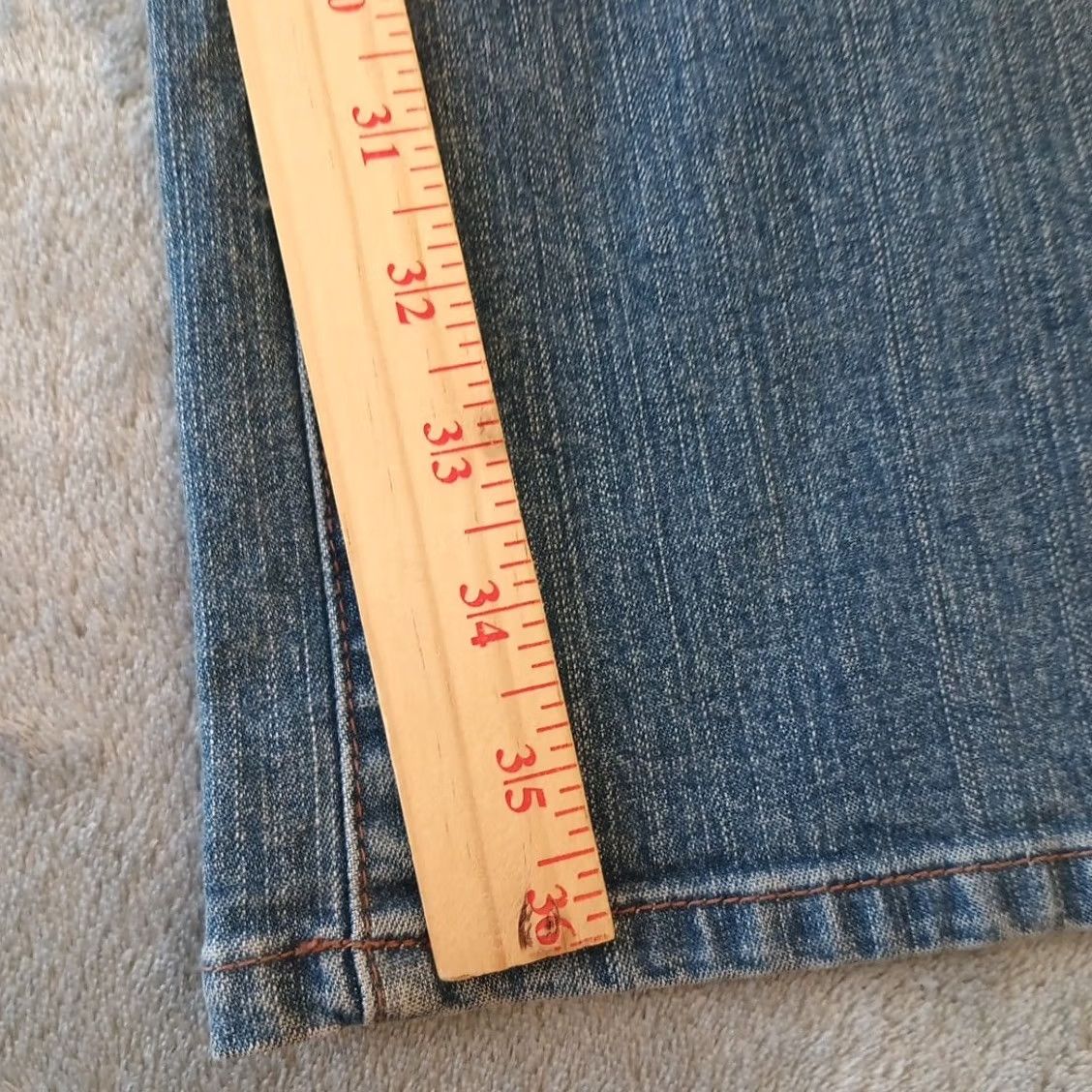 Gap Gap Modern Bootcut Jeans Womens Size 16 Long Blue Medium Wash 36x36 Mid Rise New Size 38" / US 16 / IT 52 - 5 Thumbnail
