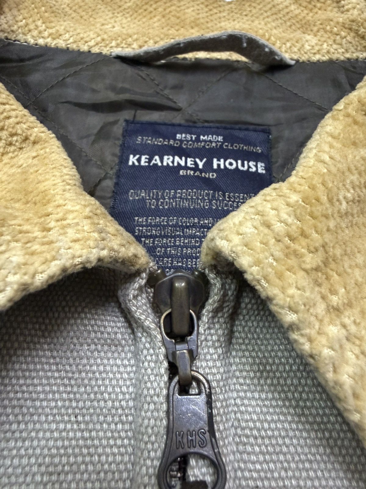 Japanese Brand Vintage KearnyHouse Ultility with cudroy colar worker jacket Size US M / EU 48-50 / 2 - 9 Thumbnail