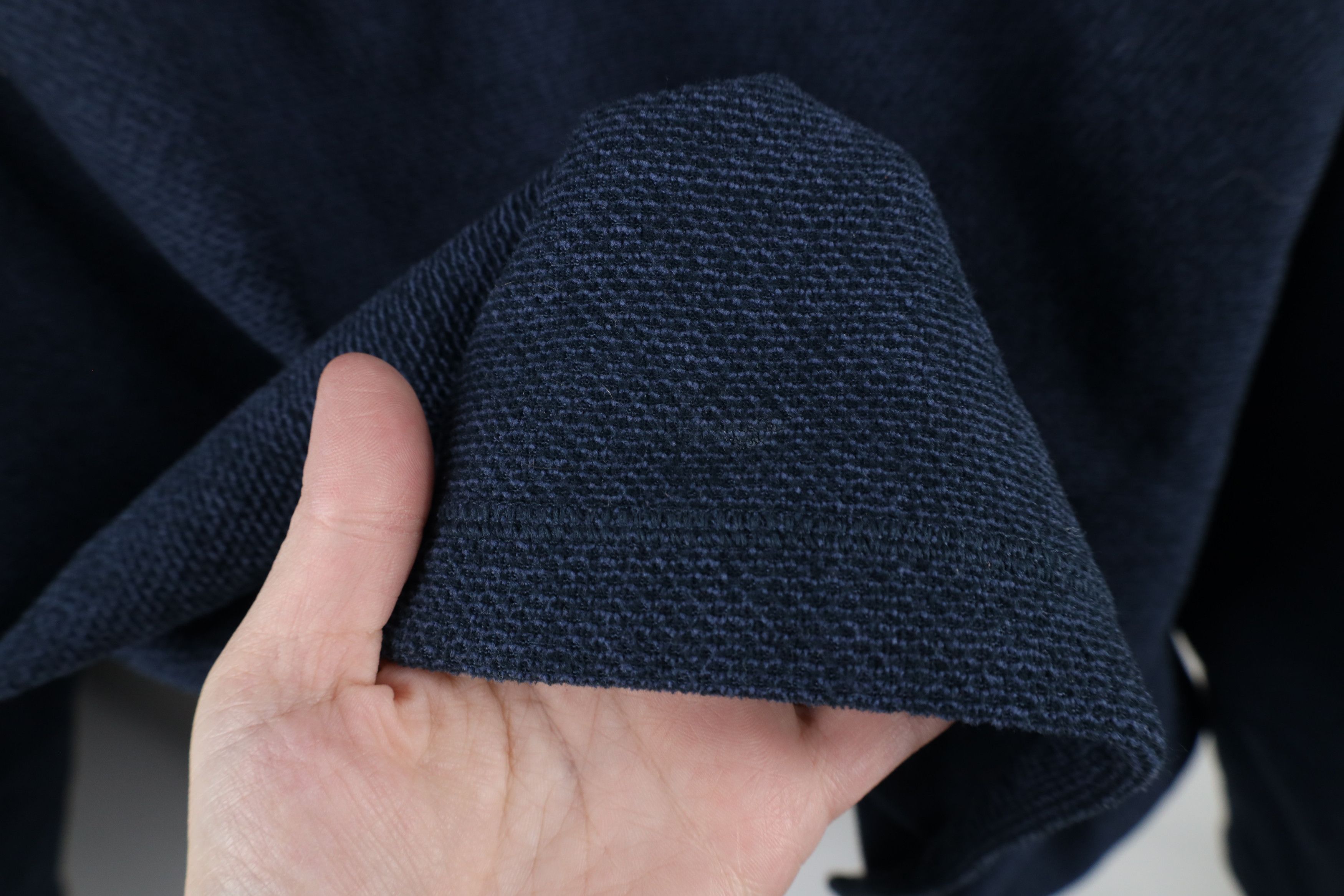 The North Face × Vintage The North Face Knit Half Zip Pullover Fleece Sweater Blue Size US XL / EU 56 / 4 - 4 Thumbnail