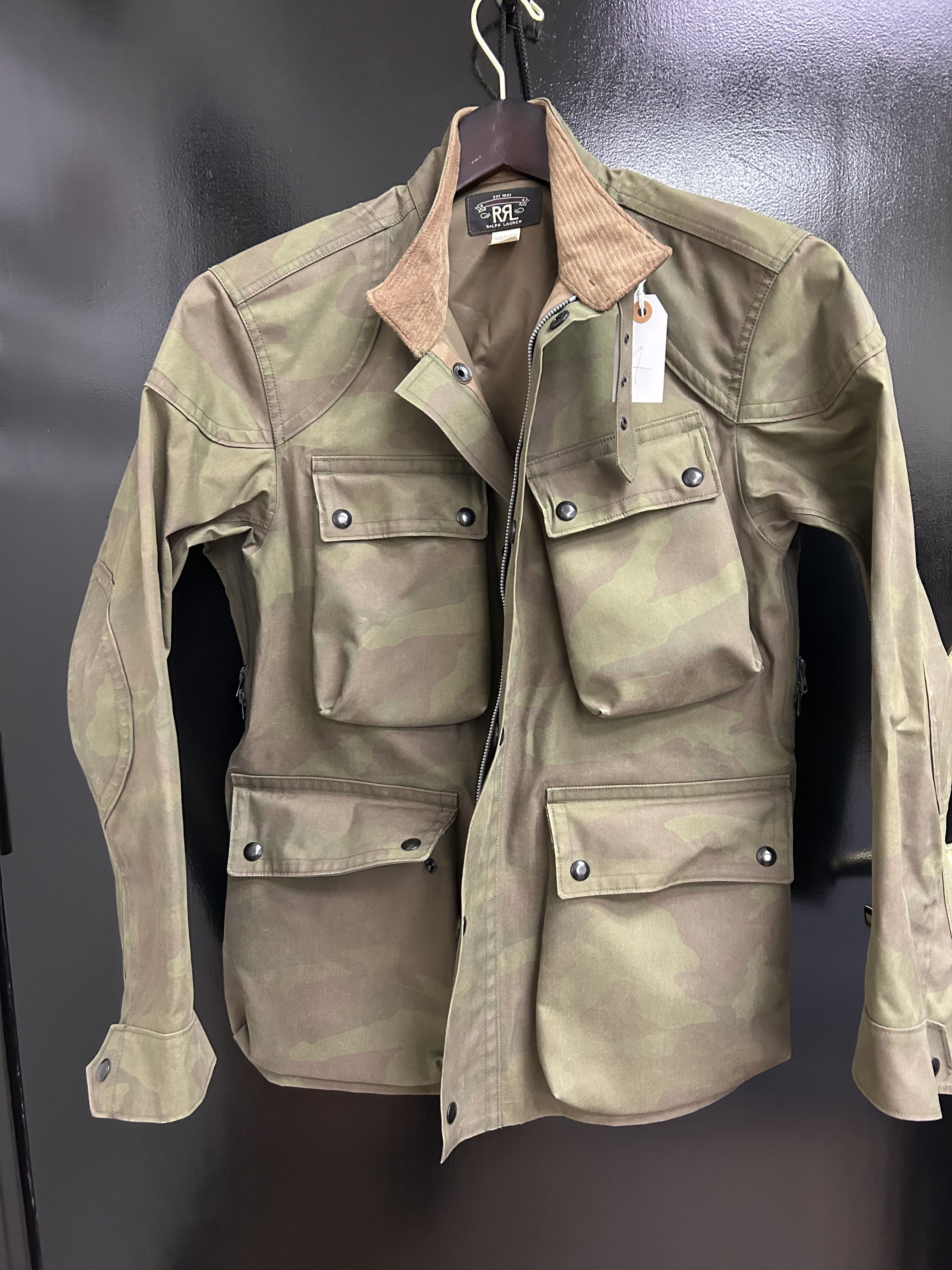 RRL Ralph Lauren RRL CAMO RAINCOAT LIMITED EDITION Size US S / EU 44-46 / 1 - 4 Thumbnail