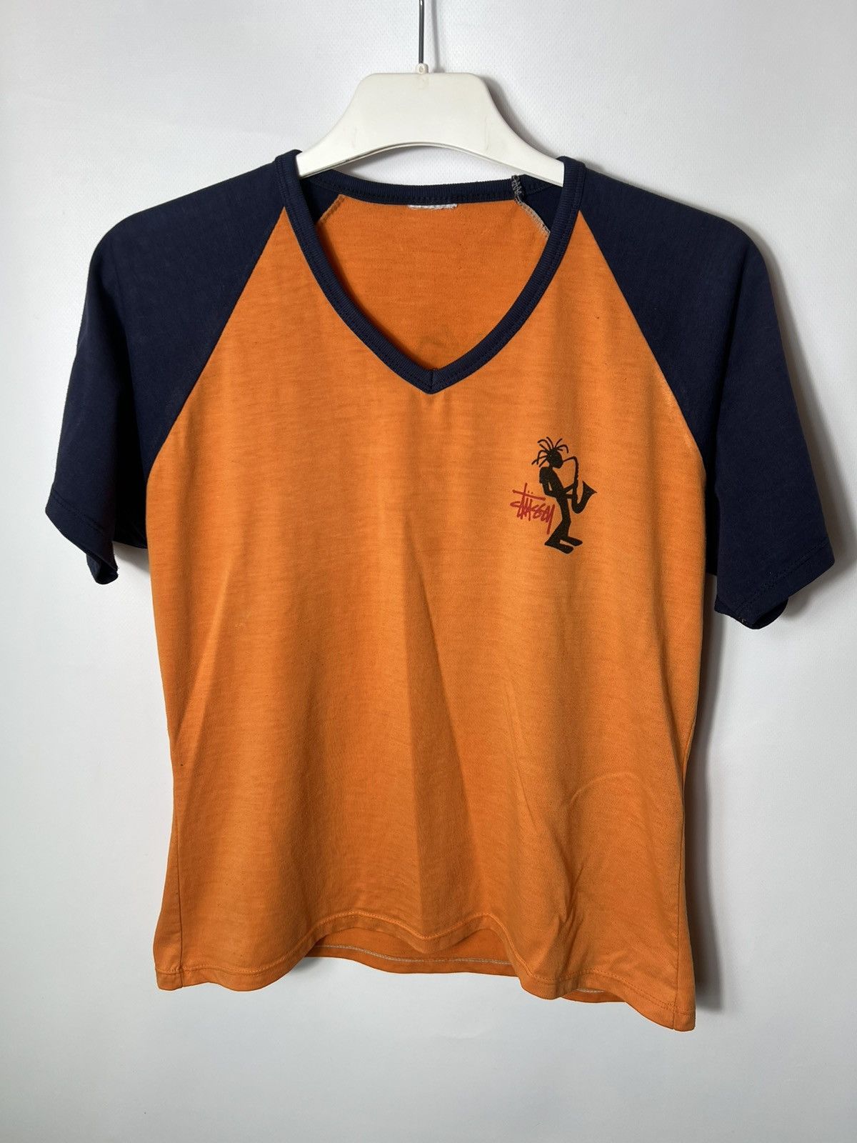 Stussy Vintage streetwear y2k sk8 90s Stussy Jazz Big Logo T-shirt Size M / US 6-8 / IT 42-44 - 1 Thumbnail