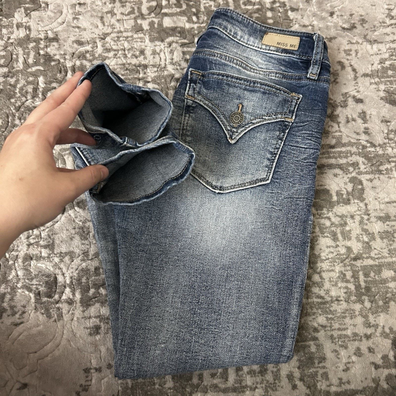 Miss Me Miss Me Standard Ankle Skinny Style No: E02AK11A - Size 26 Size 26" / US 2 / IT 38 - 12 Thumbnail