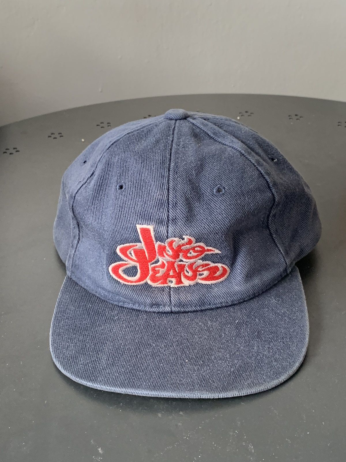JNCO × Vintage Vintage Jnco Denim Embroidery Snapback Cap Y2k Hip Hop Size ONE SIZE - 1 Thumbnail