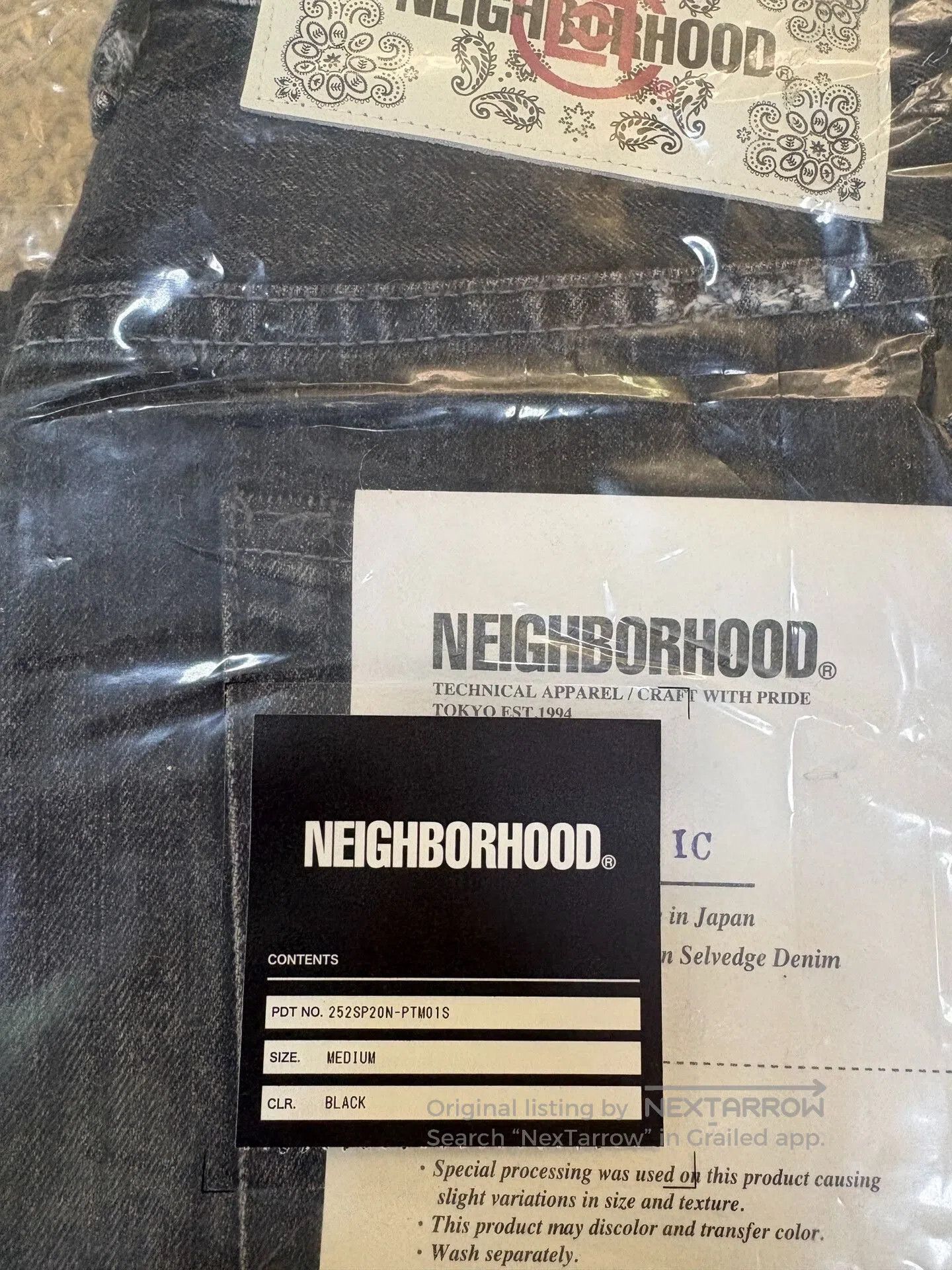 CLOT NEIGHBORHOOD x CLOT Collaboration Jeans. Size US 30 / EU 46 - 8 Thumbnail