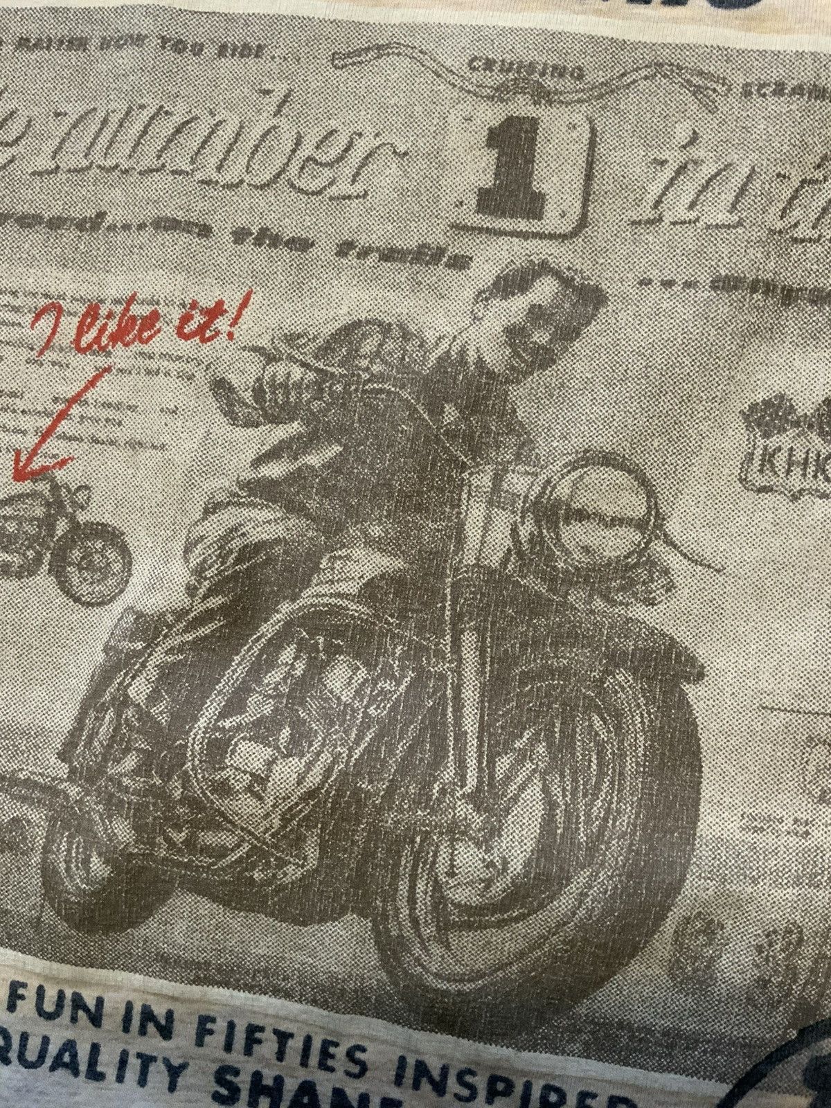 Vintage Vintage Y2K Shane Western Lone Ranger Motorcycle T-Shirt Size US L / EU 52-54 / 3 - 6 Thumbnail