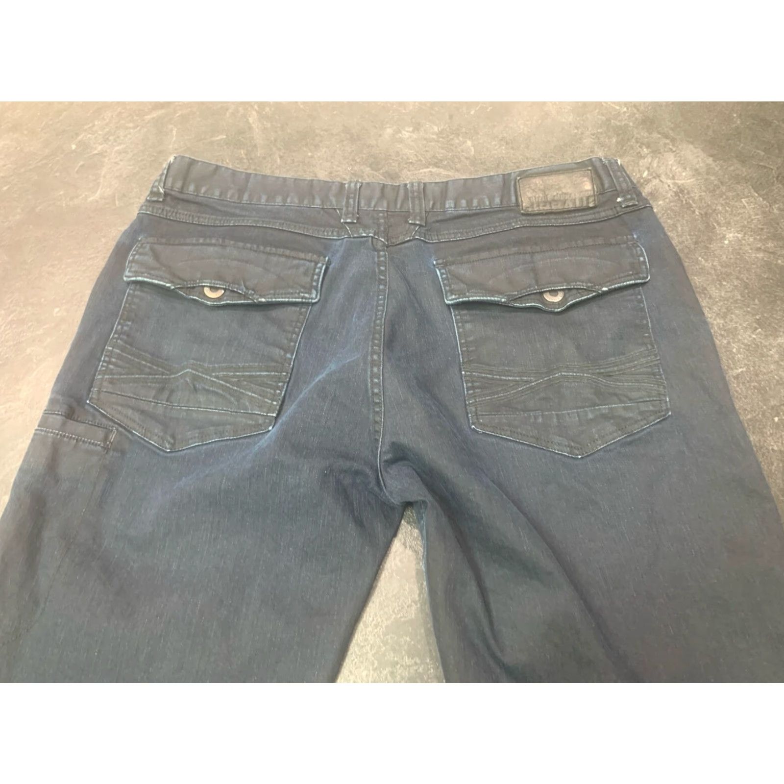 Vintage VINTAGE Marithé François Girbaud Jeans Men 42 Dark Wash Relaxed Fit 90s Grunge Punk Hip Hop Size US 42 / EU 58 - 7 Thumbnail