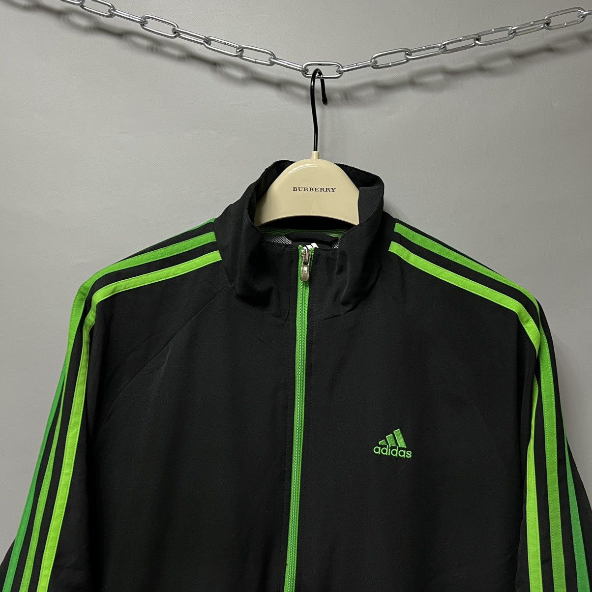Adidas Vintage Adidas Track Top Jacket Light ☘️ Size US M / EU 48-50 / 2 - 2 Thumbnail