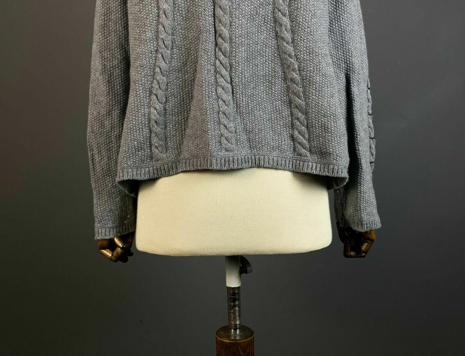 GIESSWEIN Ladies Giesswein Austria Grey Wool Knit Size 44 / GB 30 Size M / US 6-8 / IT 42-44 - 7 Thumbnail