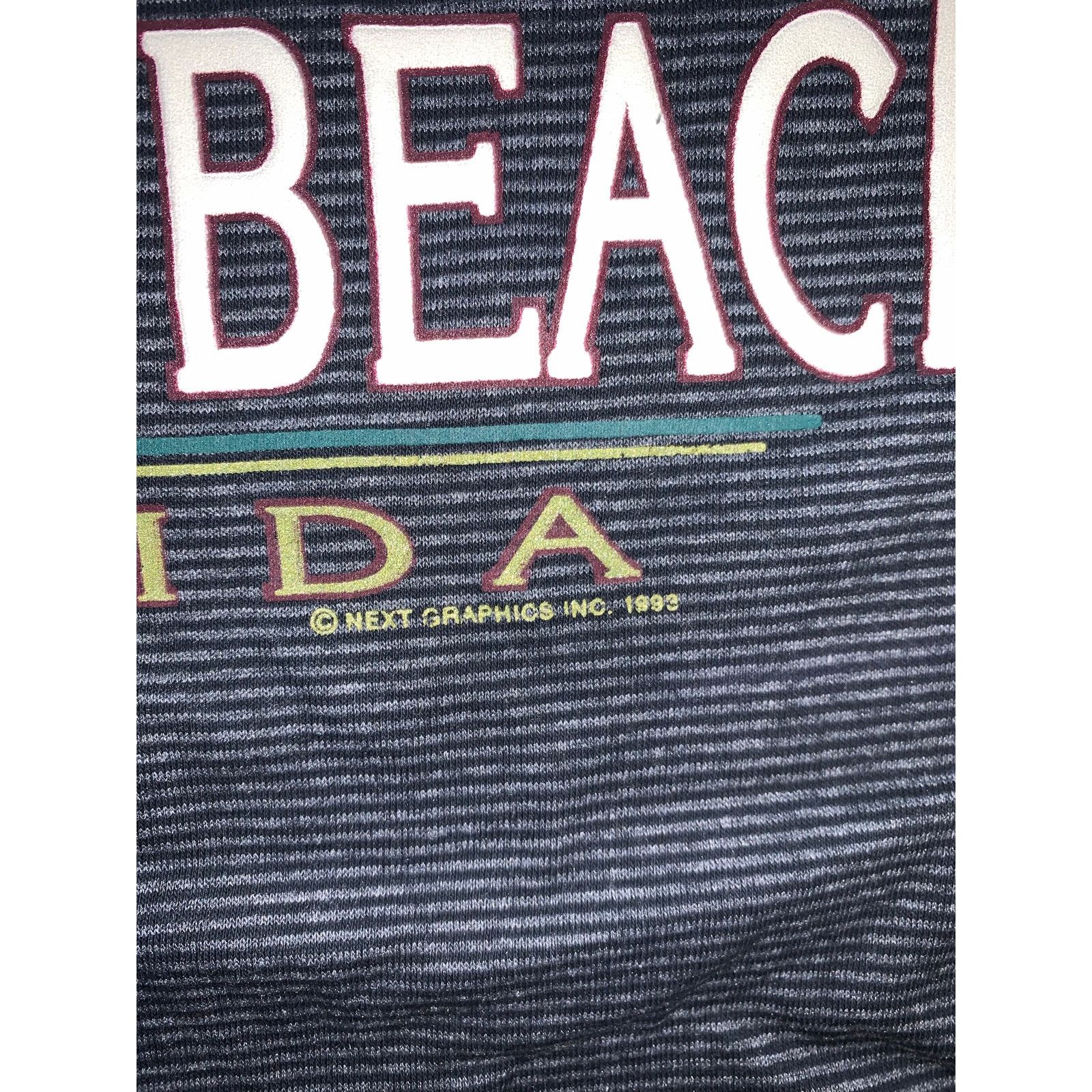 Other × Vintage Vintage Pompano Beach Florida T Shirt XL USA Single Stitch Size US XL / EU 56 / 4 - 3 Thumbnail