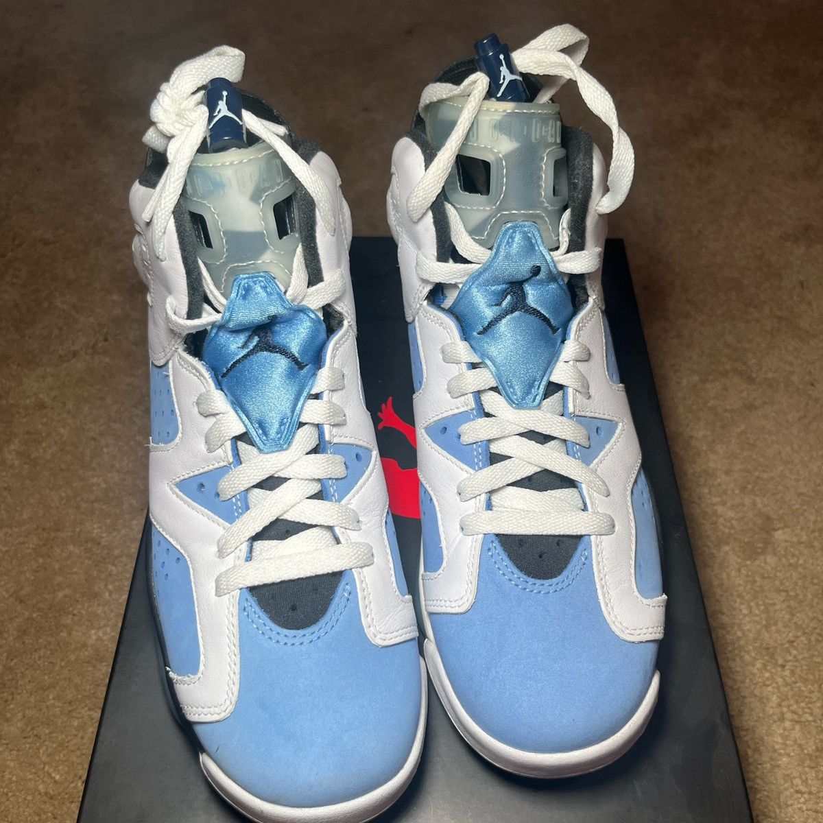 Nike UNC Jordan 6s Size US 7 / IT 37 - 3 Thumbnail