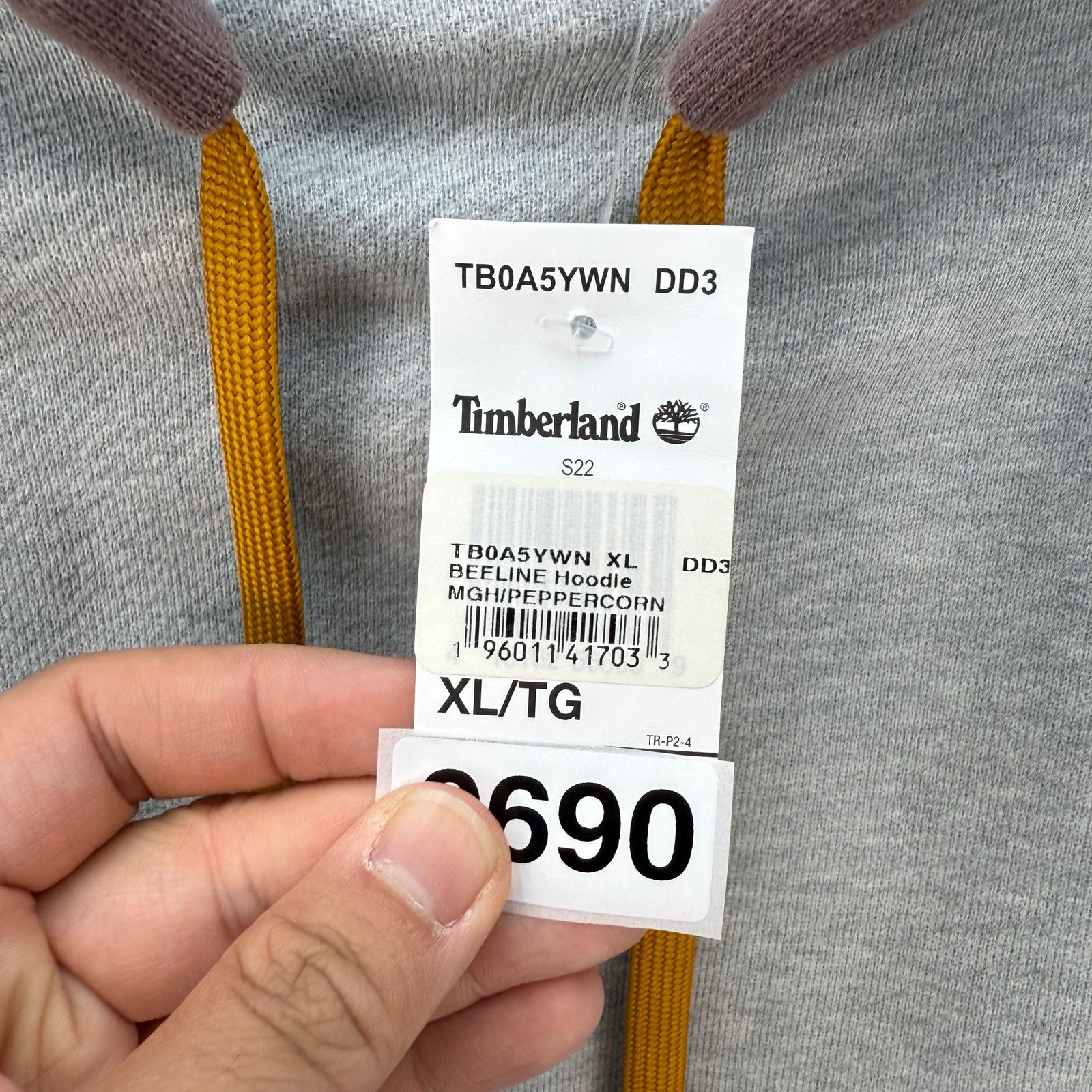 Timberland TIMBERLAND X BEELINE SUPER RARE MEN'S XL GREY/TARO PULLOVER Size US XL / EU 56 / 4 - 3 Thumbnail