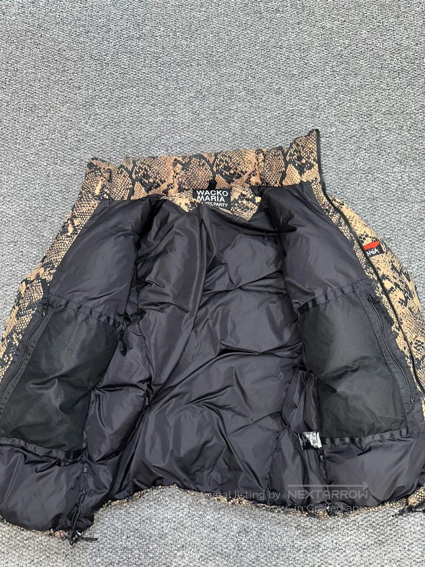 Wacko Maria Wacko Maria x Nanga Snake Print Down Jacket. Size US XL / EU 56 / 4 - 3 Thumbnail