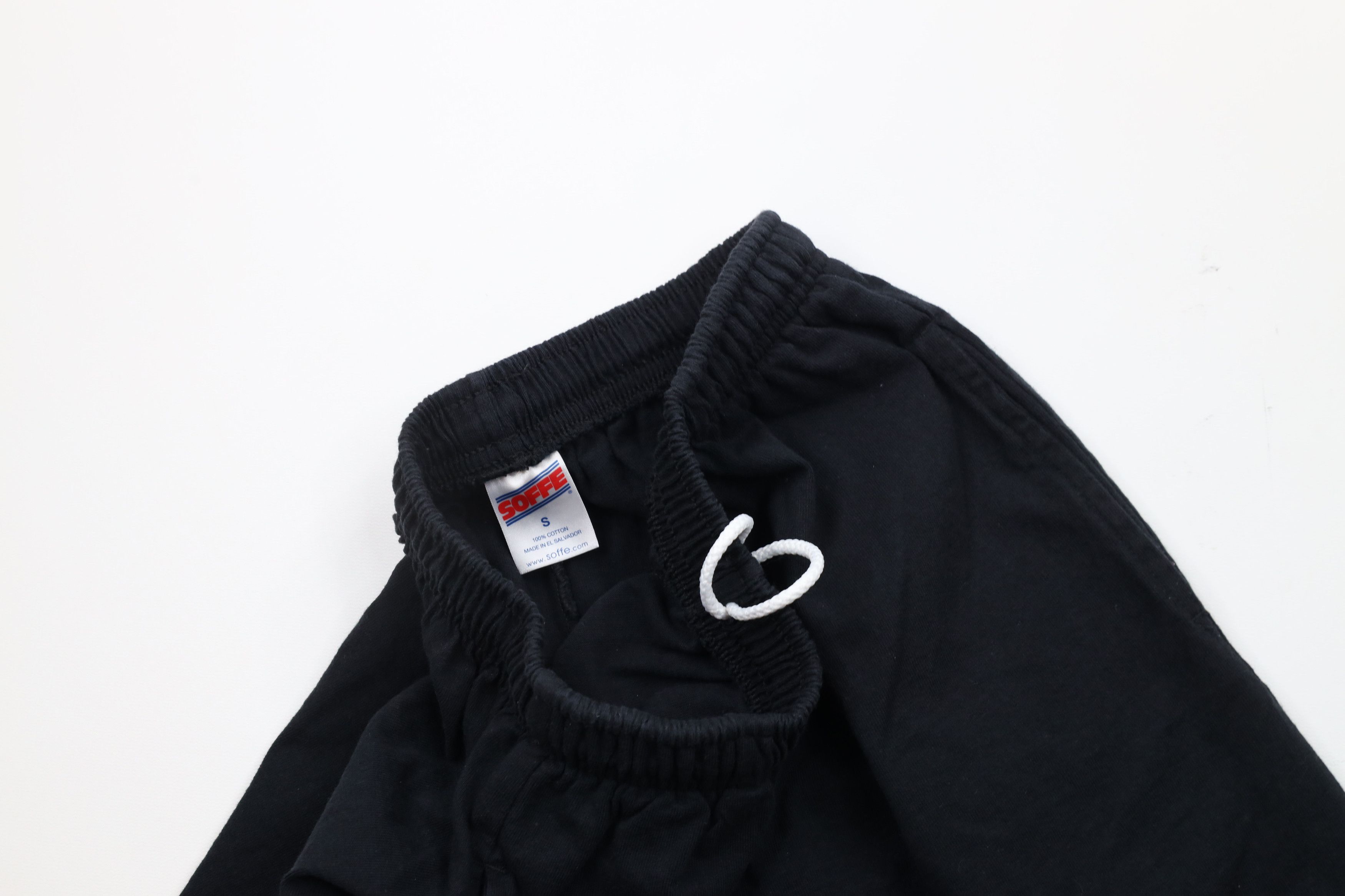 Vintage Vintage 90s Streetwear Blank Above Knee Shorts Black Cotton Size US 30 / EU 46 - 6 Thumbnail