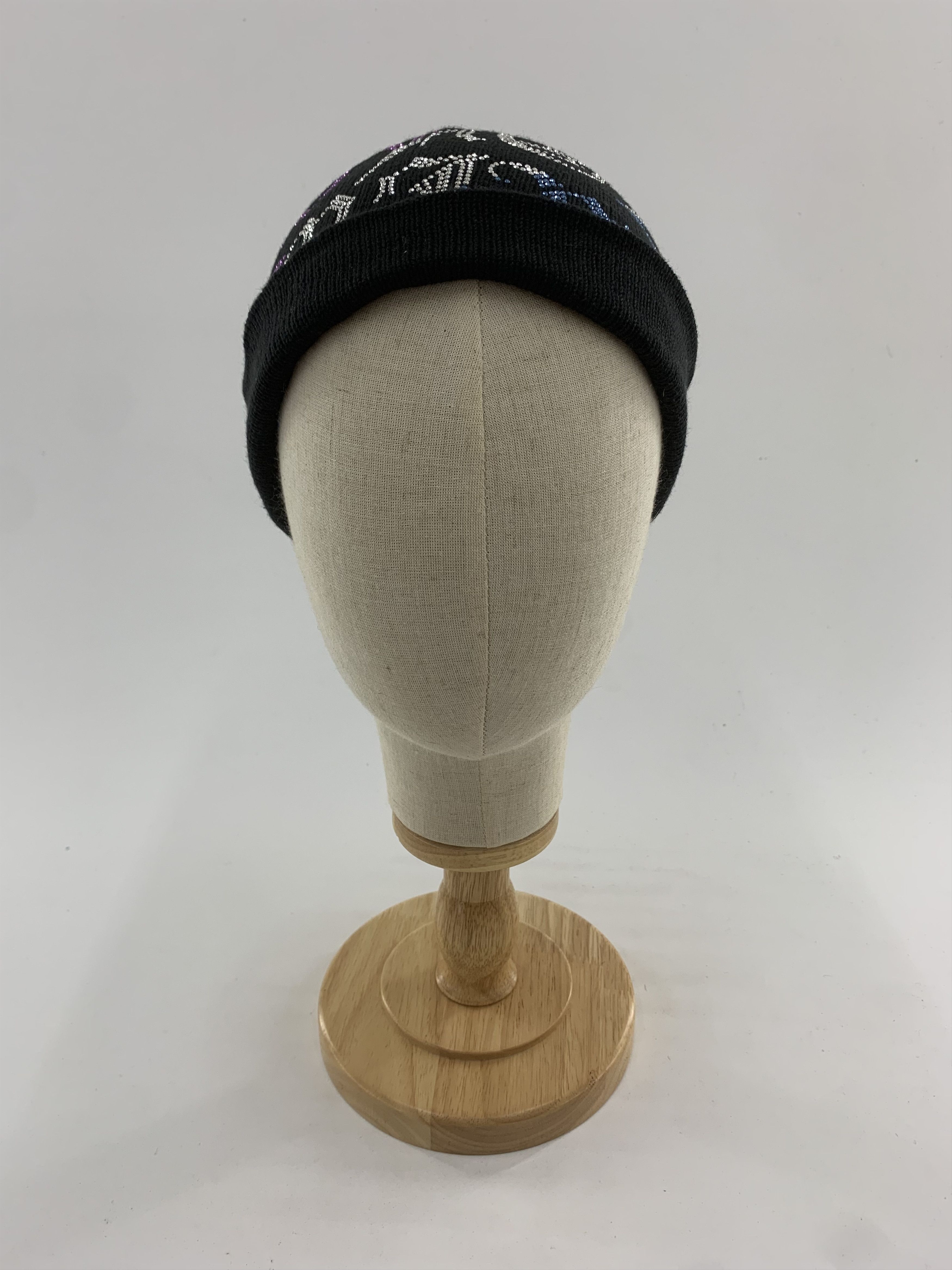 Vintage Graphic Beanie Hat Snowcap Size ONE SIZE - 2 Thumbnail