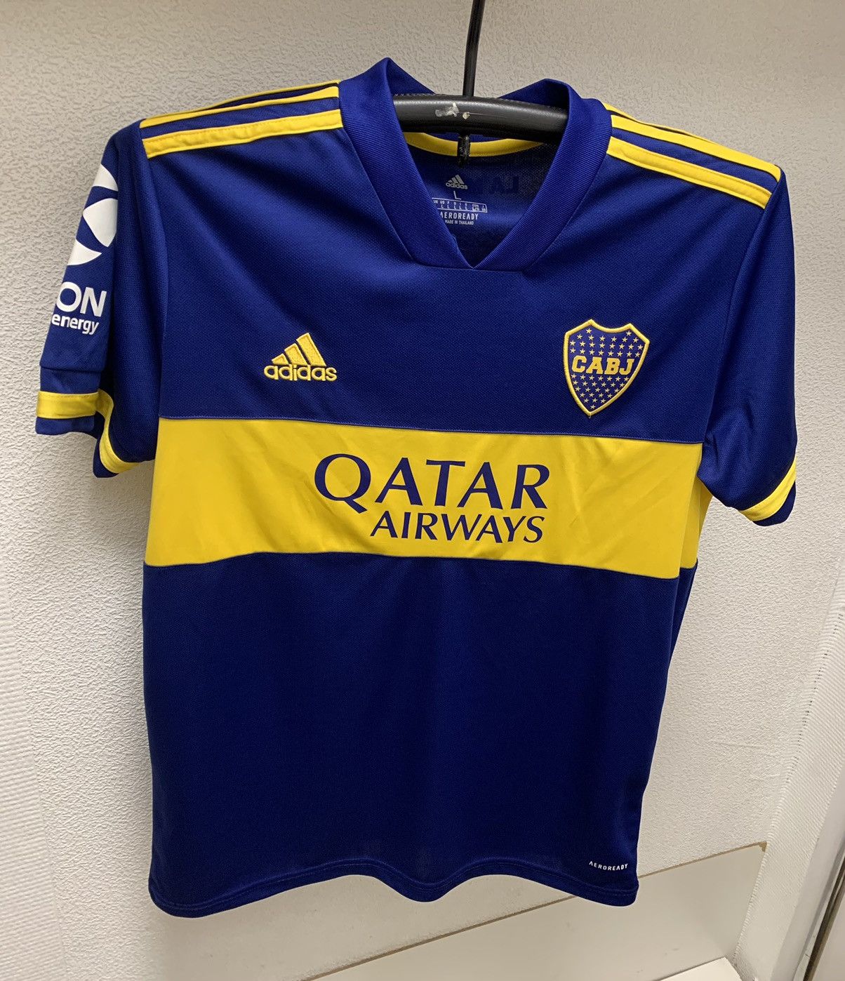 other-boca-juniors-cabj-soccer-jersey-10-l-adidas-ronaldo-messi-grailed
