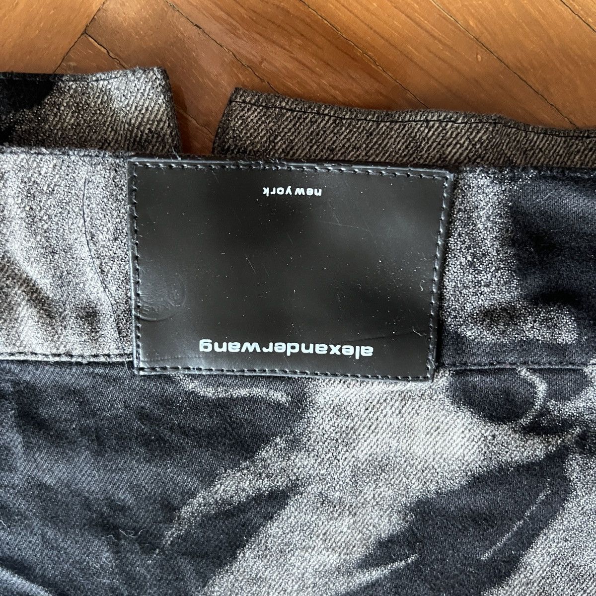 Alexander Wang Alexander wang smoke denim jacket sz. S Size US M / EU 48-50 / 2 - 6 Thumbnail