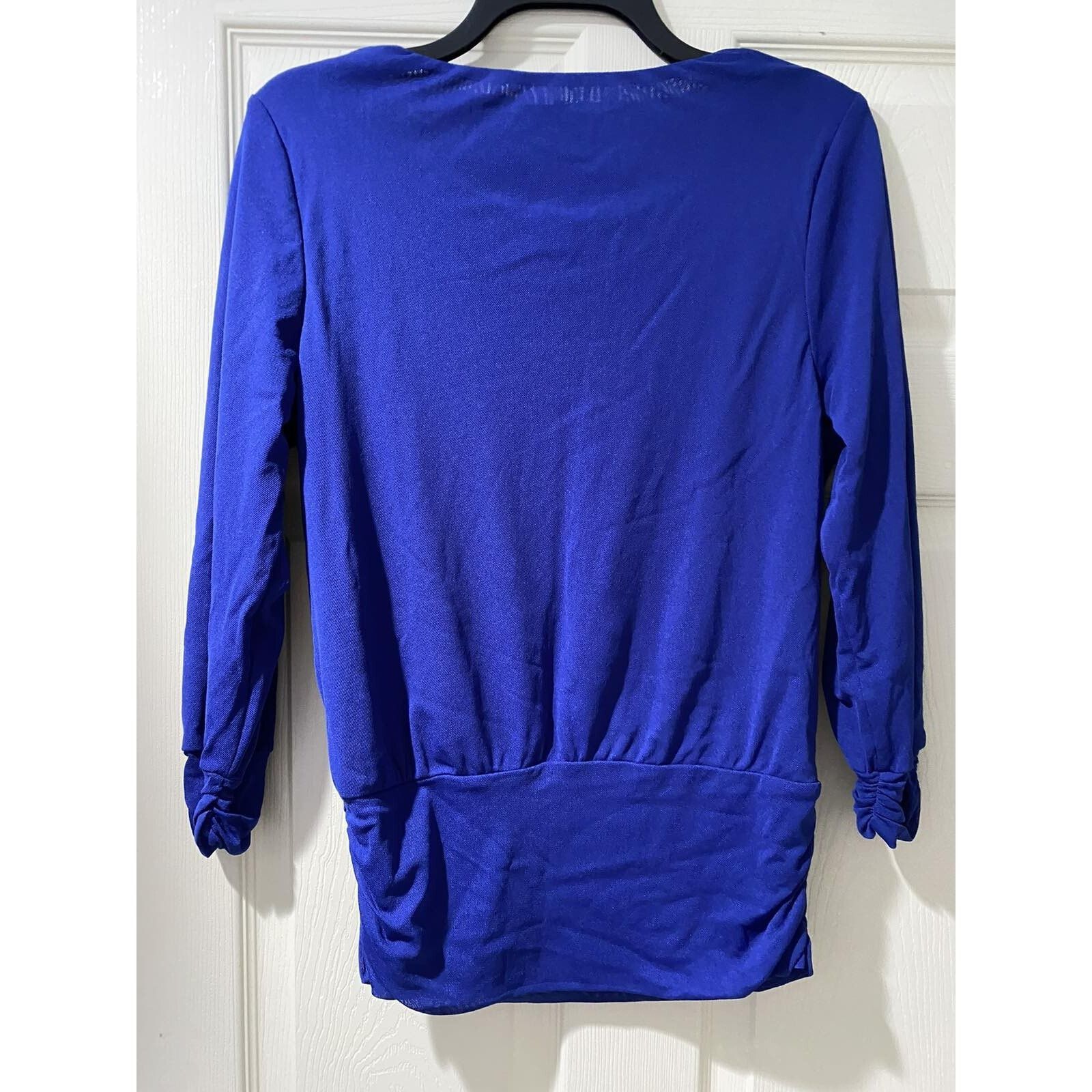 Pendleton PENDLETON Women Blouse Long Sleeve Blue Petite Large A003285 Size L / US 10 / IT 46 - 3 Thumbnail