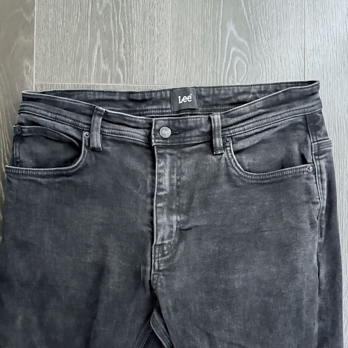Lee Lee Z-Two Black Jeans Size 33 Size US 33 - 2 Thumbnail