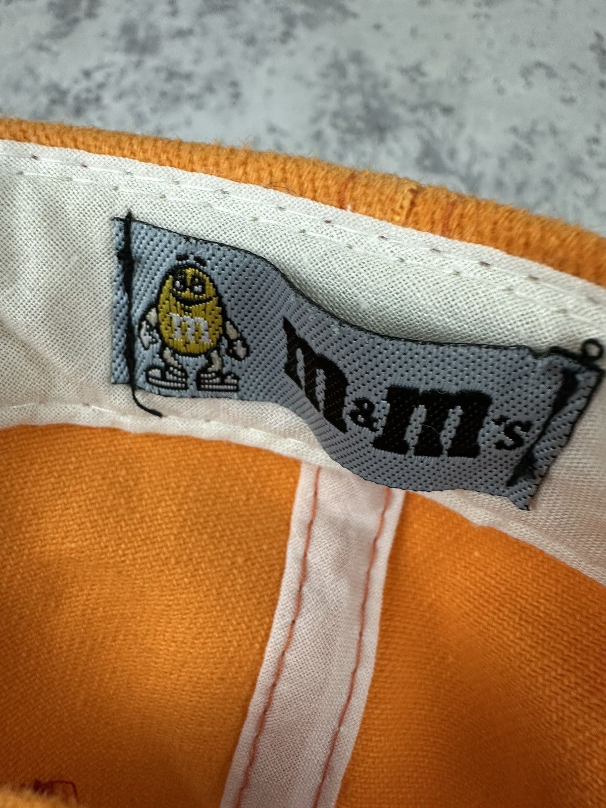Vintage M&M’s Two-Tone Cap Hat Rare Embroidered Hat Size ONE SIZE - 7 Thumbnail