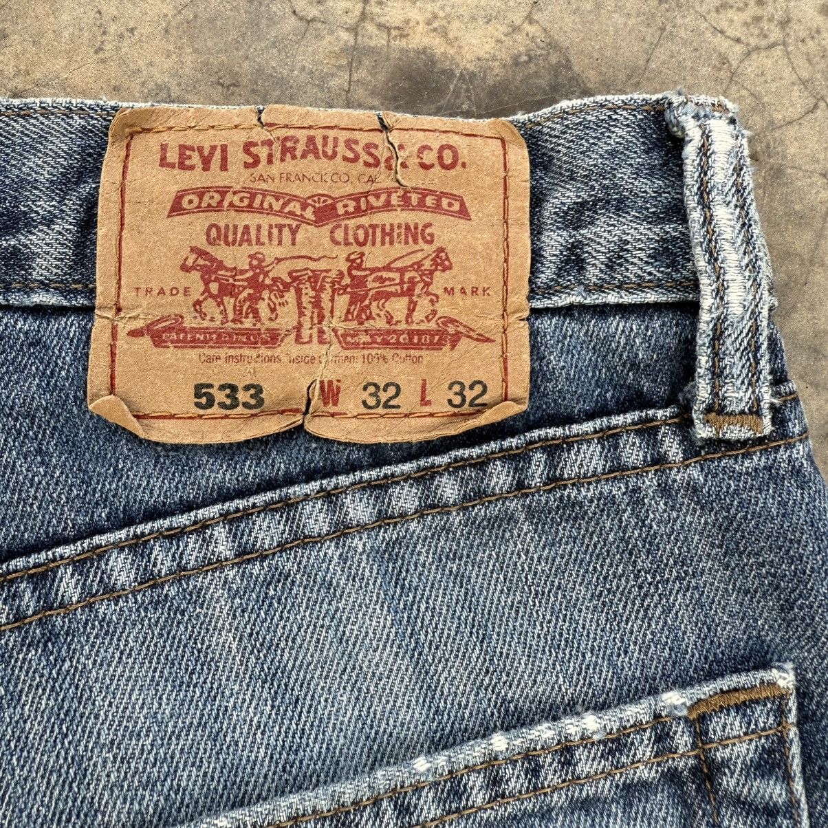 Jean × Levi's × Vintage VINTAGE LEVI’S 533 FADED JEAN DENIM PANTS Size US 32 / EU 48 - 12 Thumbnail