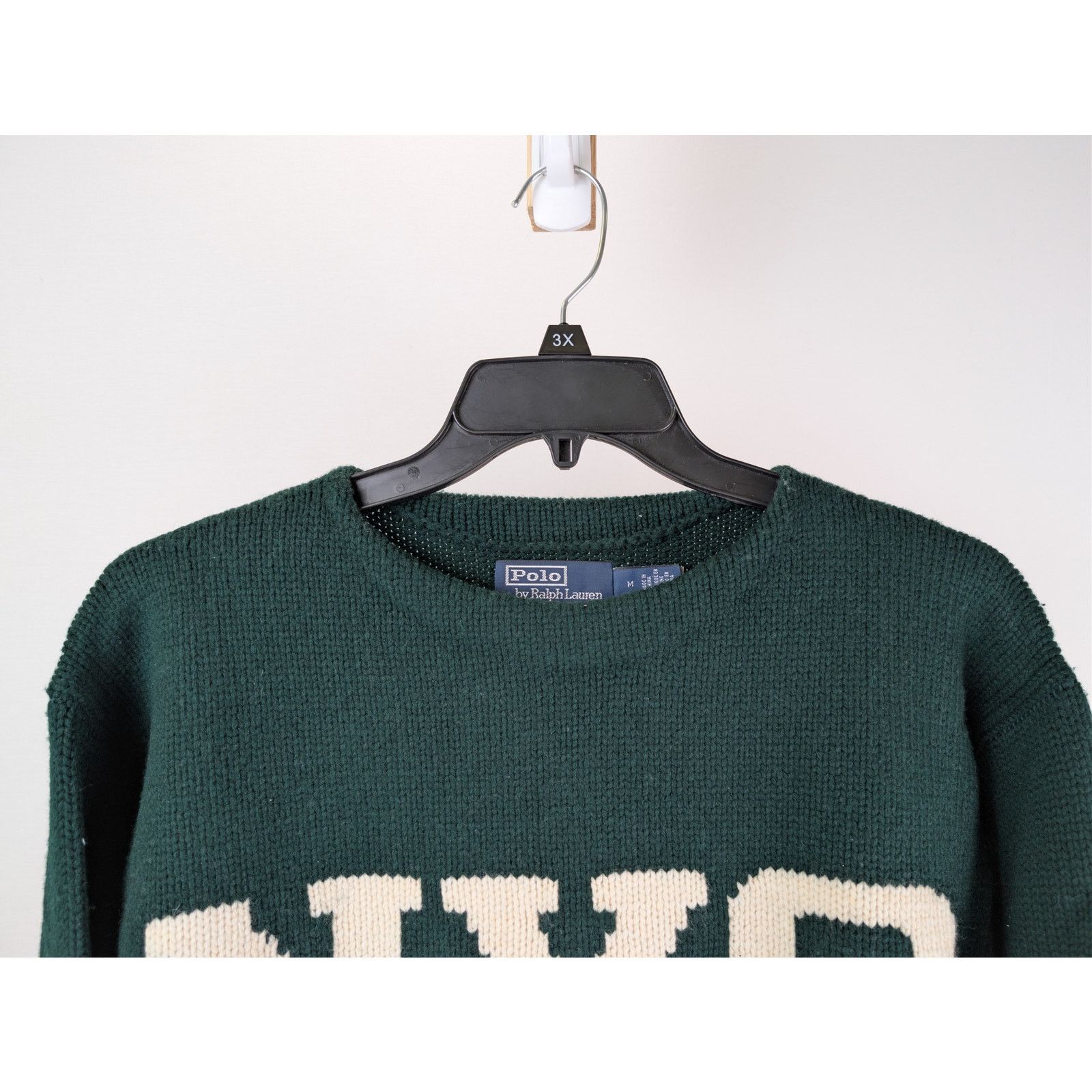 Polo Ralph Lauren o1rshd1 CC20 NYC Logo Sweatshirt in Green Size US M / EU 48-50 / 2 - 3 Thumbnail