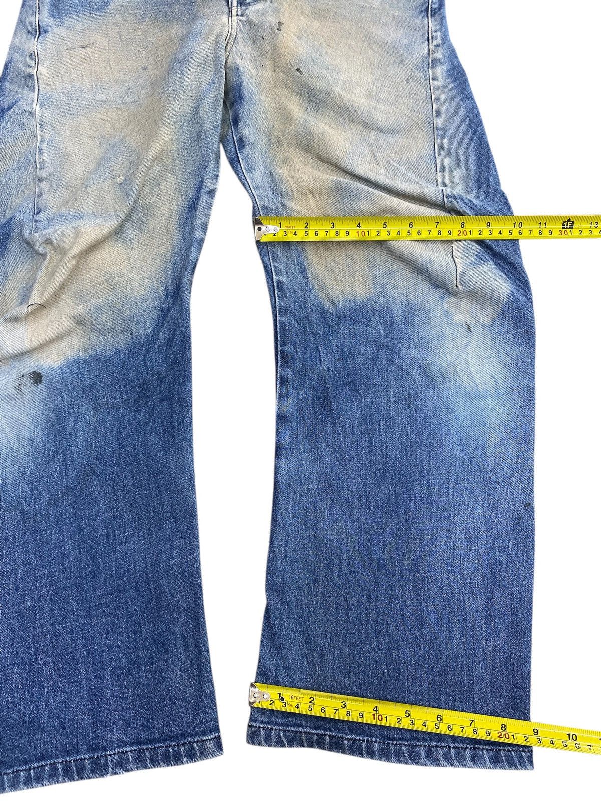 Edwin Vintage Edwin Rusty Wash Style Twist Leg Jeans Size US 33 - 8 Thumbnail