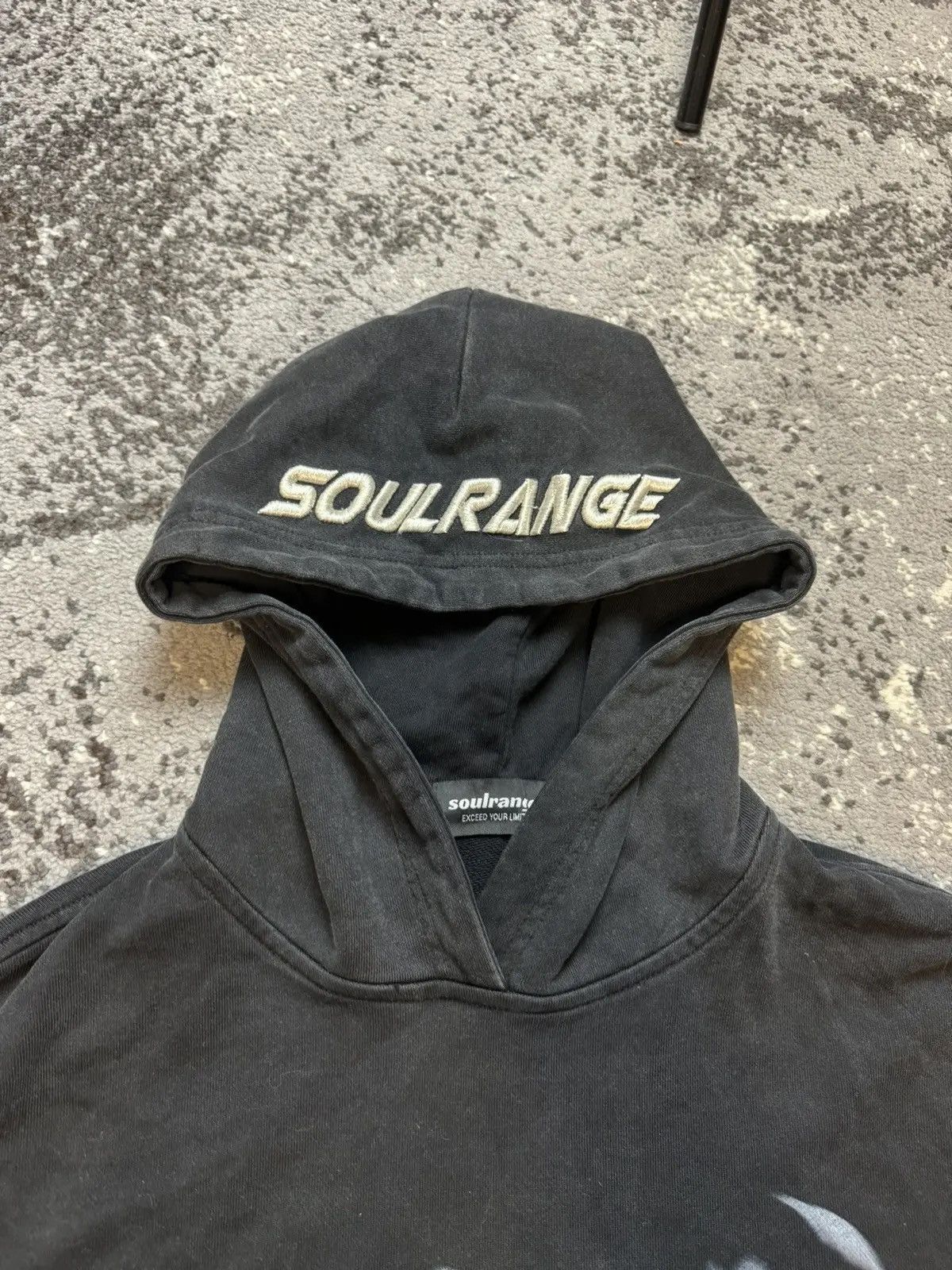 Japanese Brand × Vintage Y2K Soulrange Asemetrical Avantgarde Space Astronaut Hoodie Size US M / EU 48-50 / 2 - 4 Thumbnail