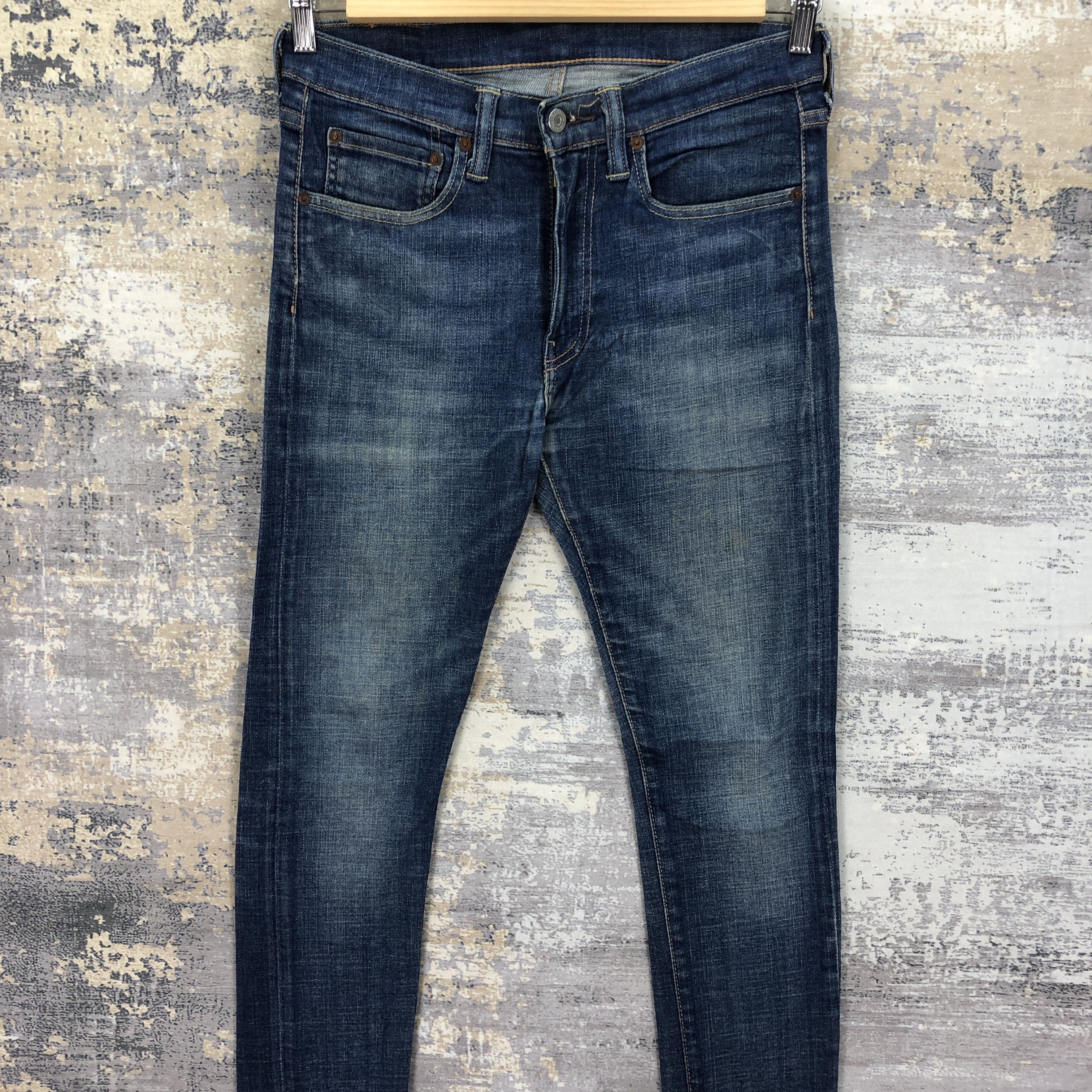 Levi's Vintage Y2K Levis 519 Skinny Jeans Levi's Faded Washed Denim Size US 30 / EU 46 - 3 Thumbnail