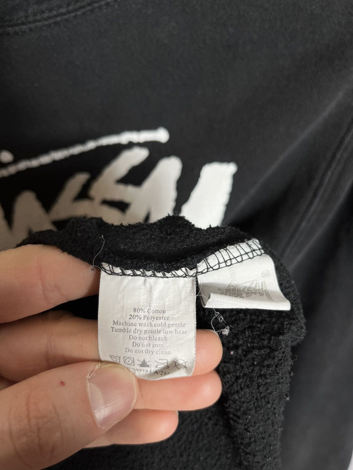 Stussy Old Stussy Black Hoodie Mens Vintage Size US S / EU 44-46 / 1 - 6 Thumbnail