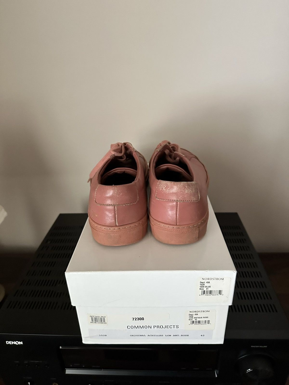 Common Projects Common Projects Achilles Rose Pink Size US 9 / EU 42 - 4 Thumbnail