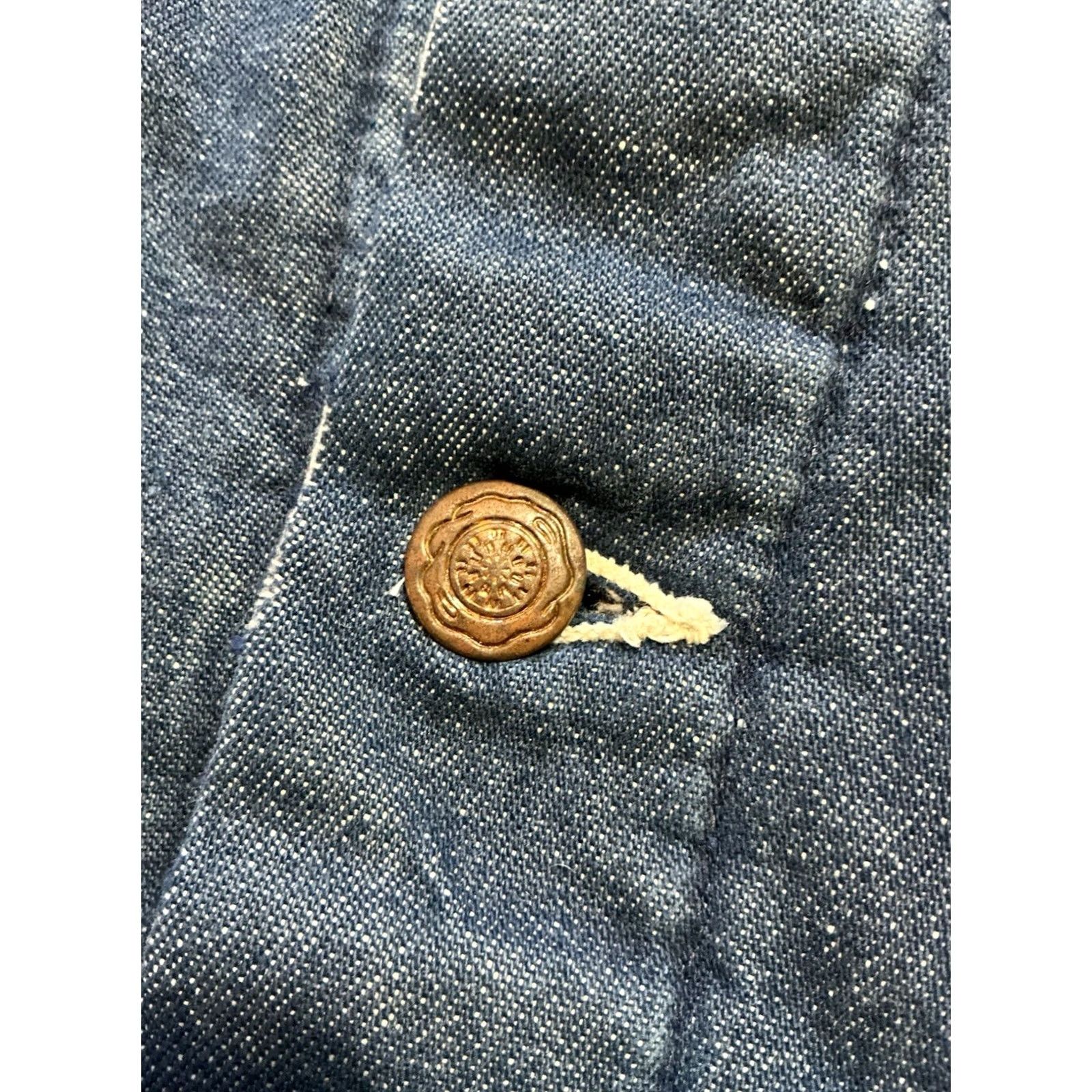 Wrangler VINTAGE Wrangler Blanket Lined Workwear Denim Chore Jacket USA Made 40 Blue Mens Size US 40 / EU 56 - 7 Thumbnail