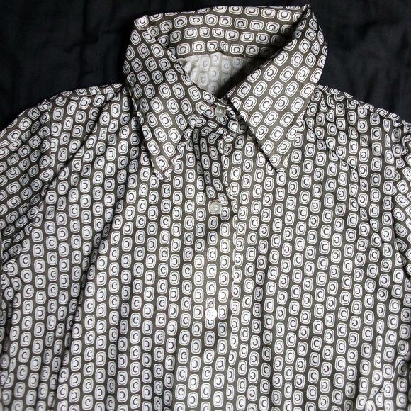 Other Vintage Tiles Polyester Disco Shirt Size US M / EU 48-50 / 2 - 1 Thumbnail