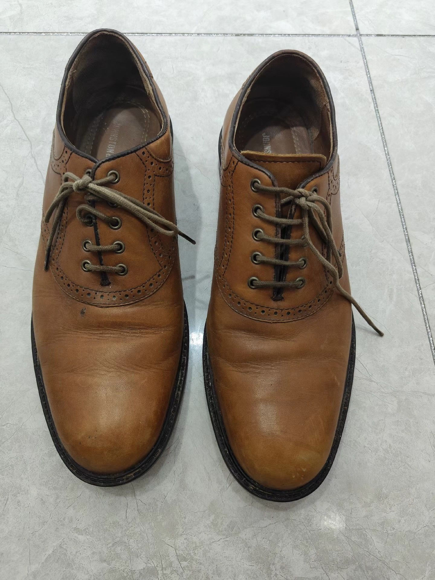 Johnston & Murphy Johnston＆murphy Men's Genuine Leather Shoes K29 Size US 10 / EU 43 - 1 Thumbnail