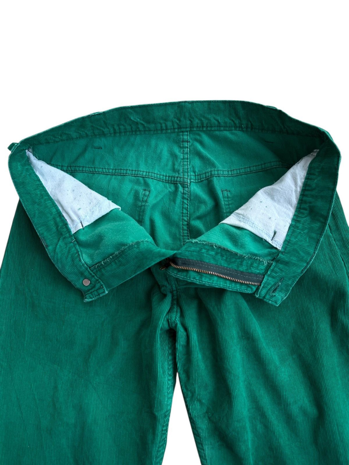 Levi's Vintage 1990s Levis Green Corduroy Pants Size US 34 / EU 50 - 6 Thumbnail