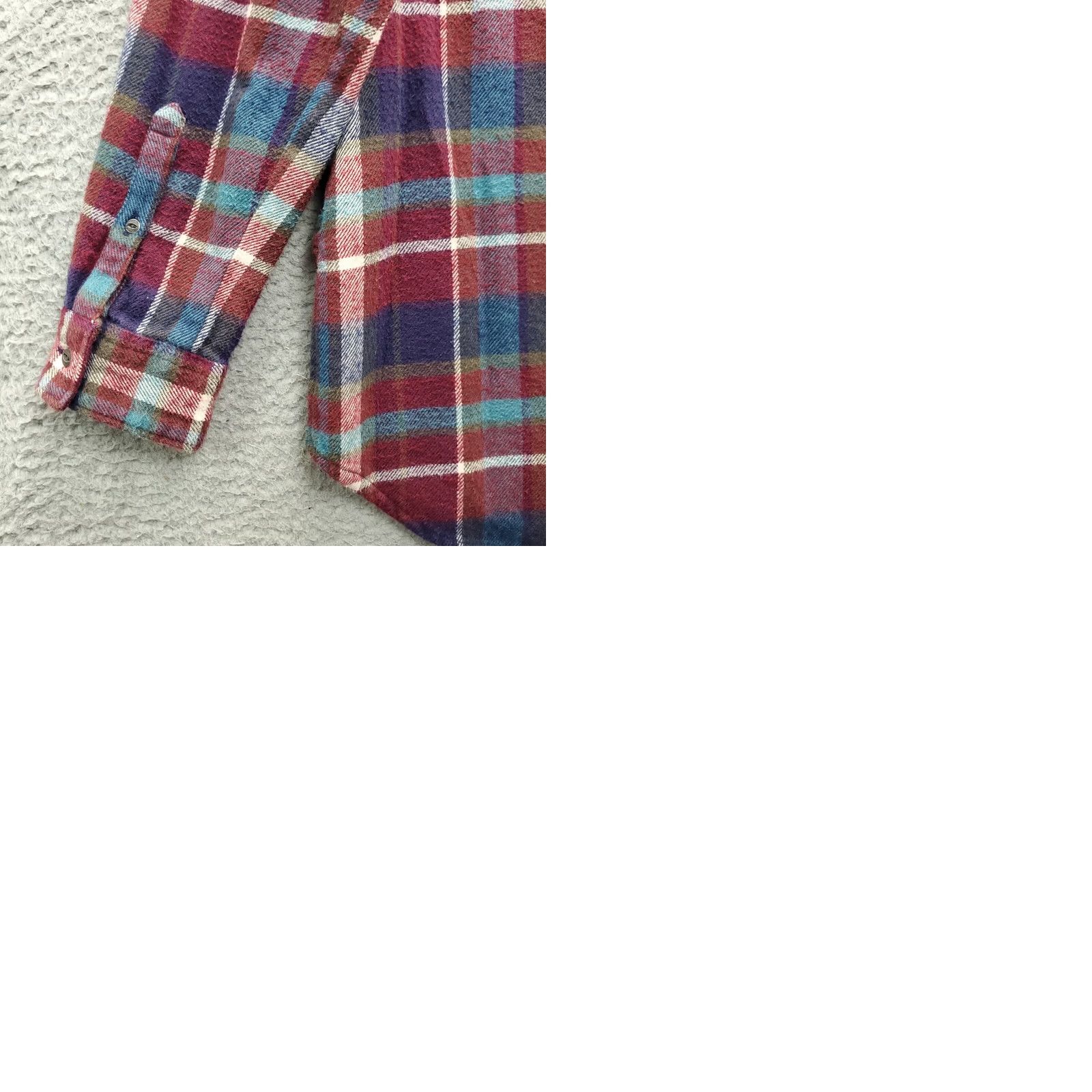 Vintage Woolrich Shirt Womens L Plaid Button-Up Collar Pocket Casual Shirt Women Size L / US 10 / IT 46 - 9 Thumbnail