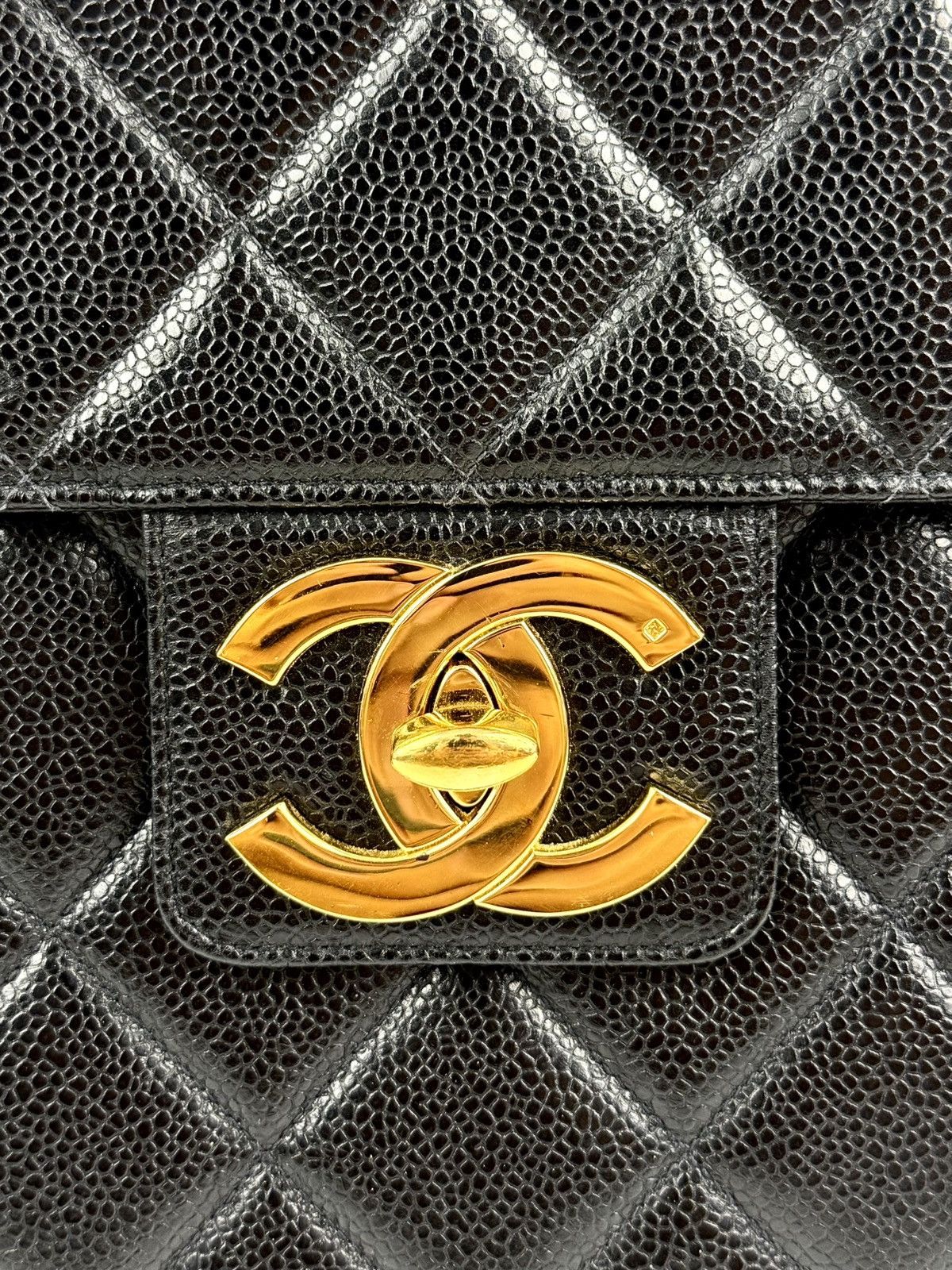 Chanel Chanel - 91/94 - Caviar - Jumbo - Portfolio - Briefcase Size ONE SIZE - 11 Thumbnail