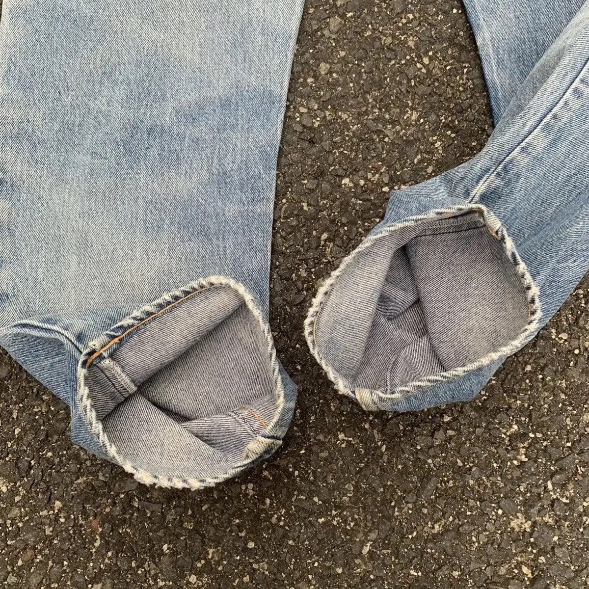 Levi's 1990’s Vtg Levi’s Jeans Orange Tab Distressed Denim Pants Size US 32 / EU 48 - 15 Thumbnail
