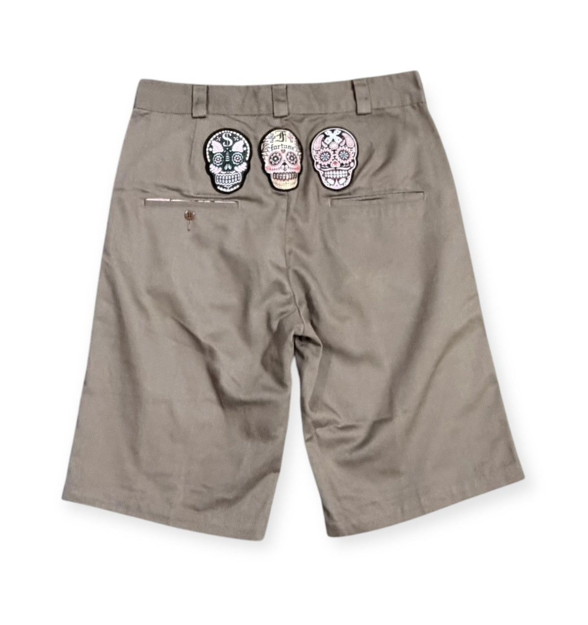 Sasquatchfabrix Vtg🔥Sasquatchfabrix Pattached Skull Chinos Short Pant Size US 34 / EU 50 - 2 Thumbnail