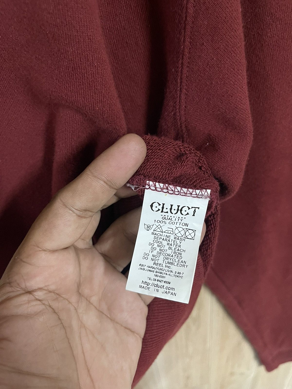 FUCT × Japanese Brand Japan Brand Cluct Unchained Hoodie L Streetwear Rare Size US L / EU 52-54 / 3 - 9 Thumbnail