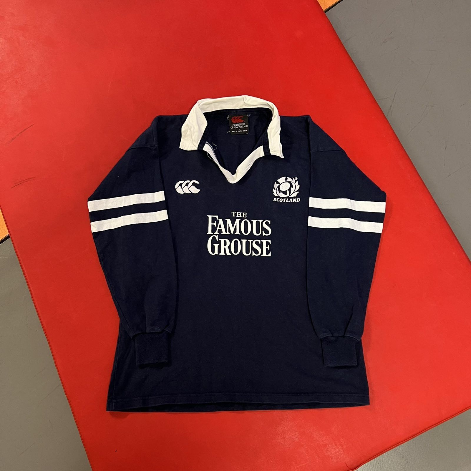 80s Canterbury 1987 W杯 ニュージーランド 優勝記念シャツ 1987 Rugby World Cup T-Shirt Canterbury White Vintage 80's